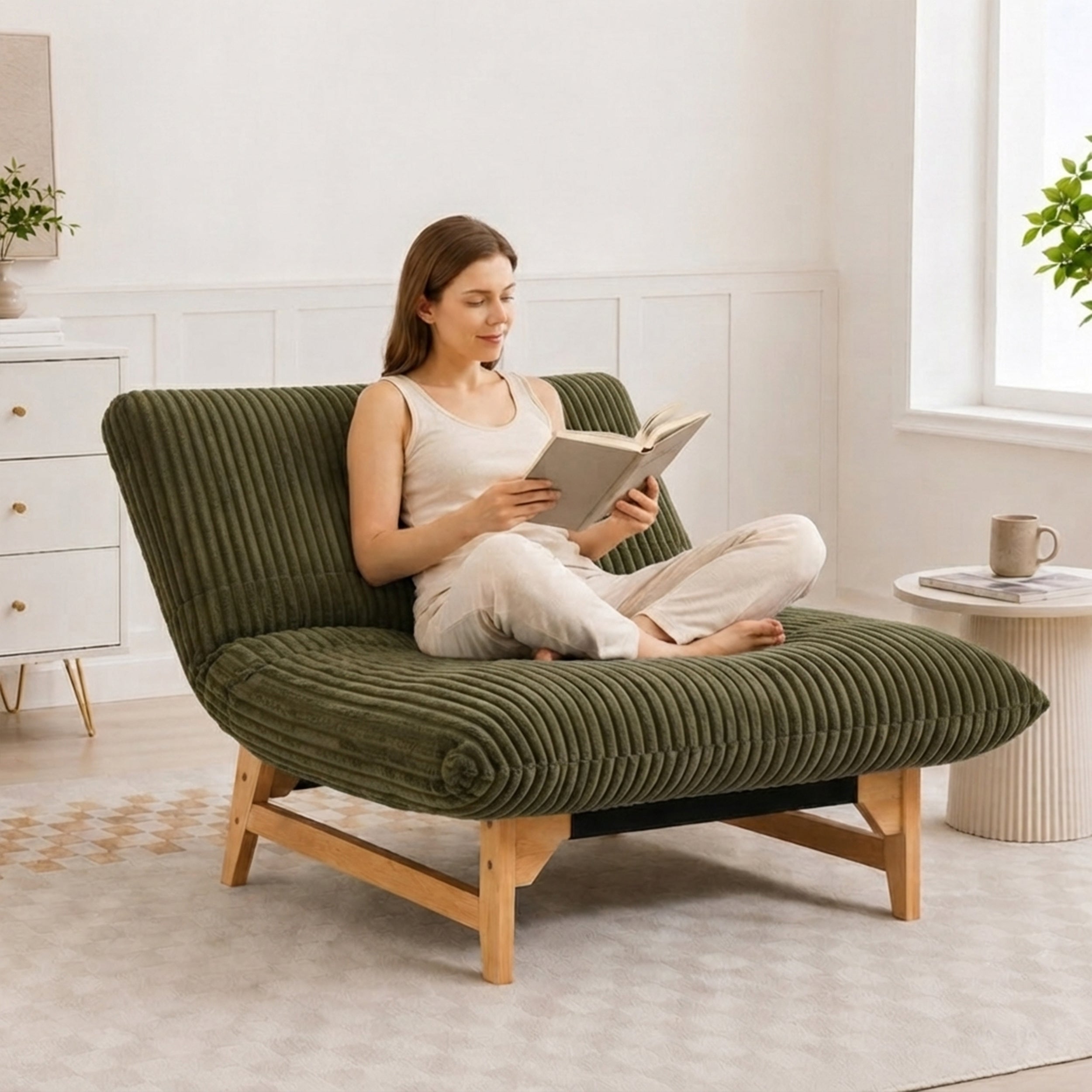 PAPROOS 43" Oversized Accent Chair