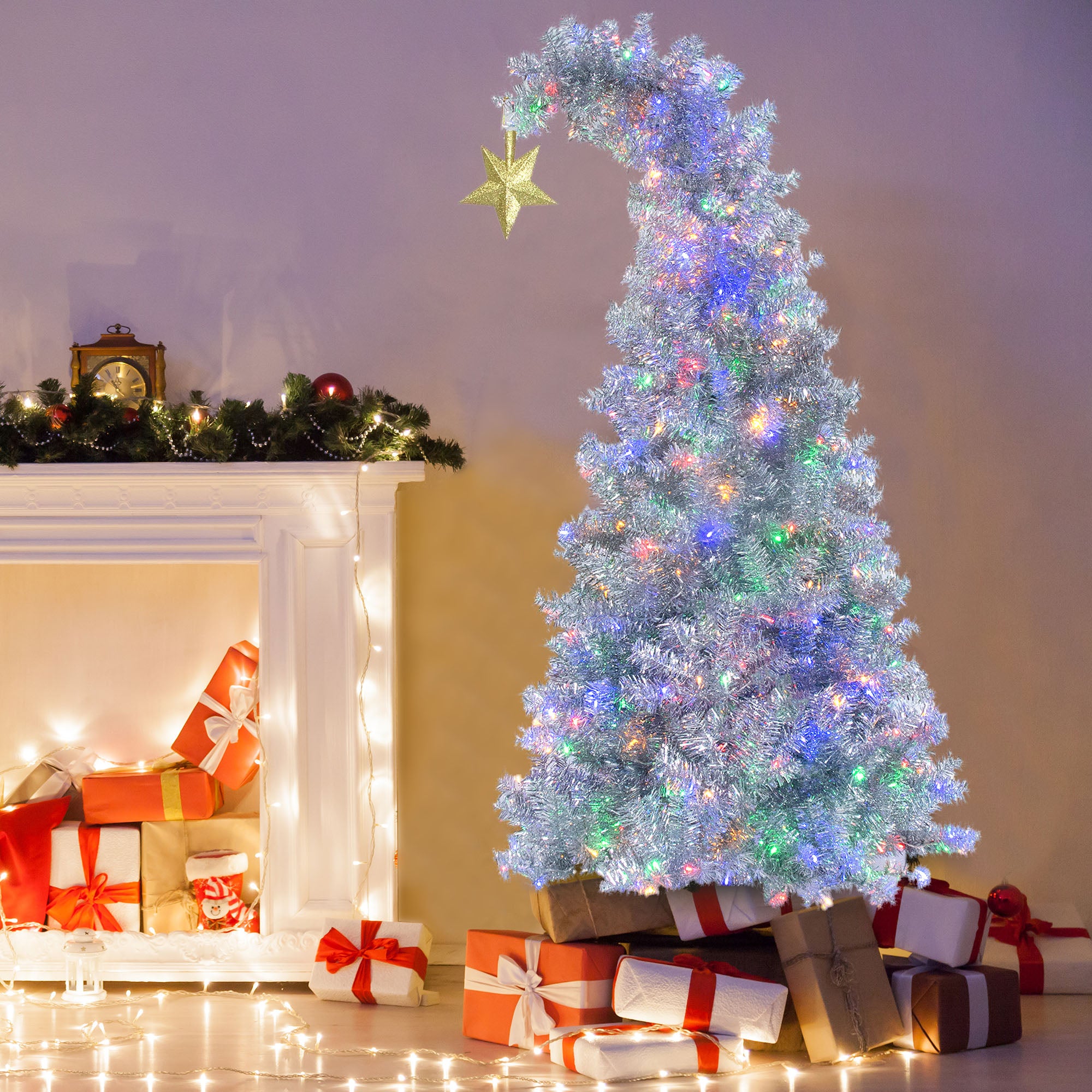 PAPROOS 6FT Prelit Christmas Tree