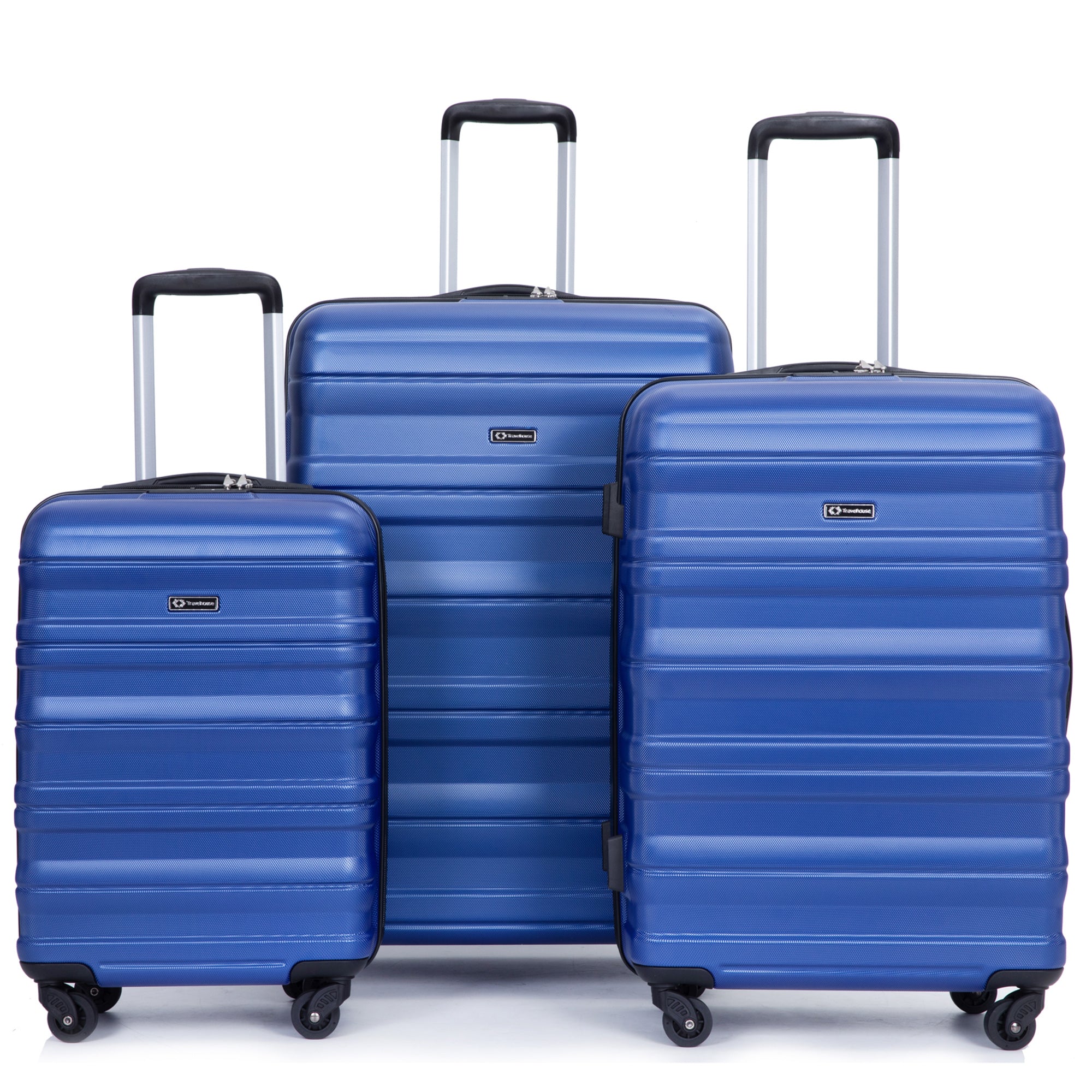 APROOS Hardside Luggage Set, 3 Piece 21in 25in 29in Carry on Suitcases Set with 2 Hooks and TSA Lock