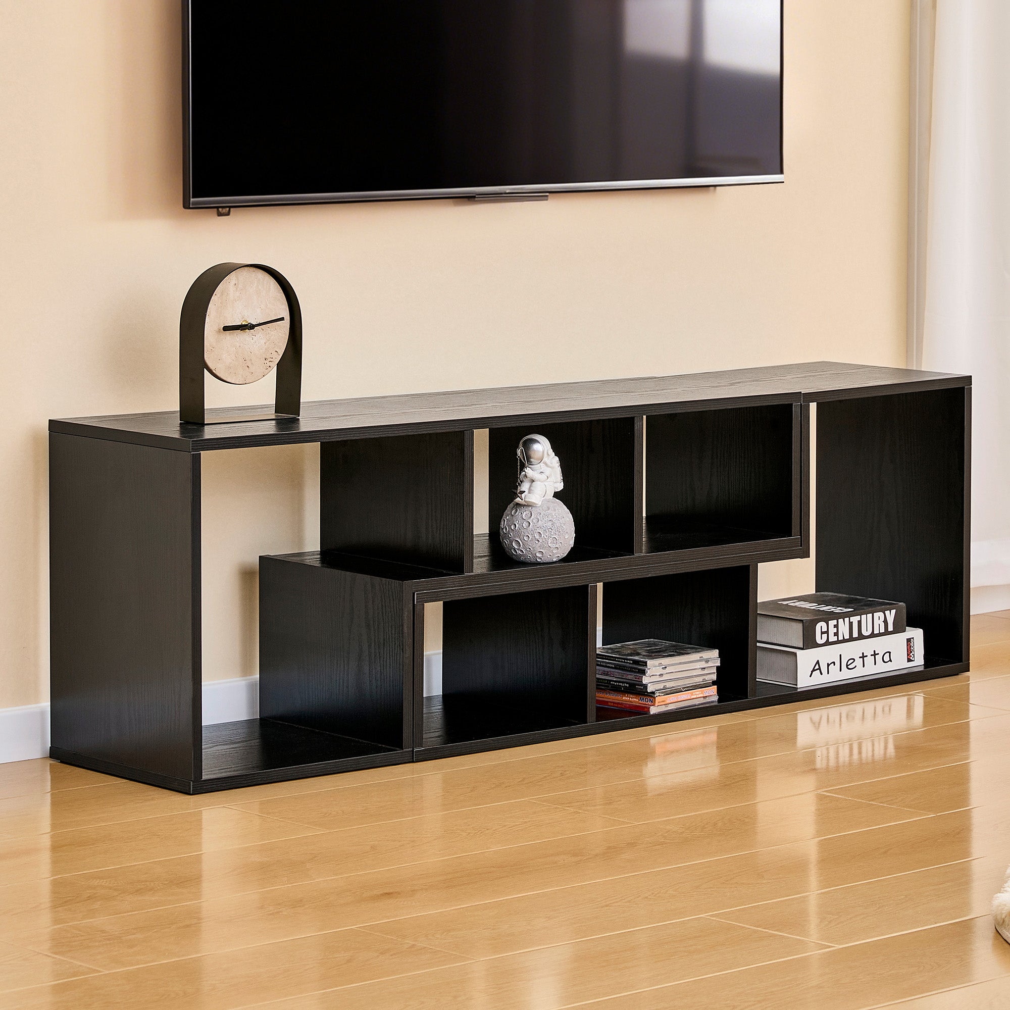PAPROOS TV Stand for 65 Inch TV