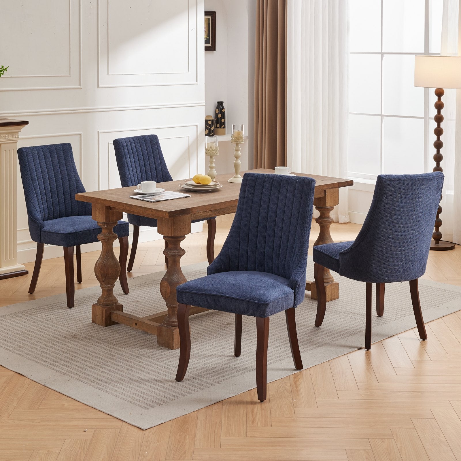 PAPROOS Dining Chairs Set of 4