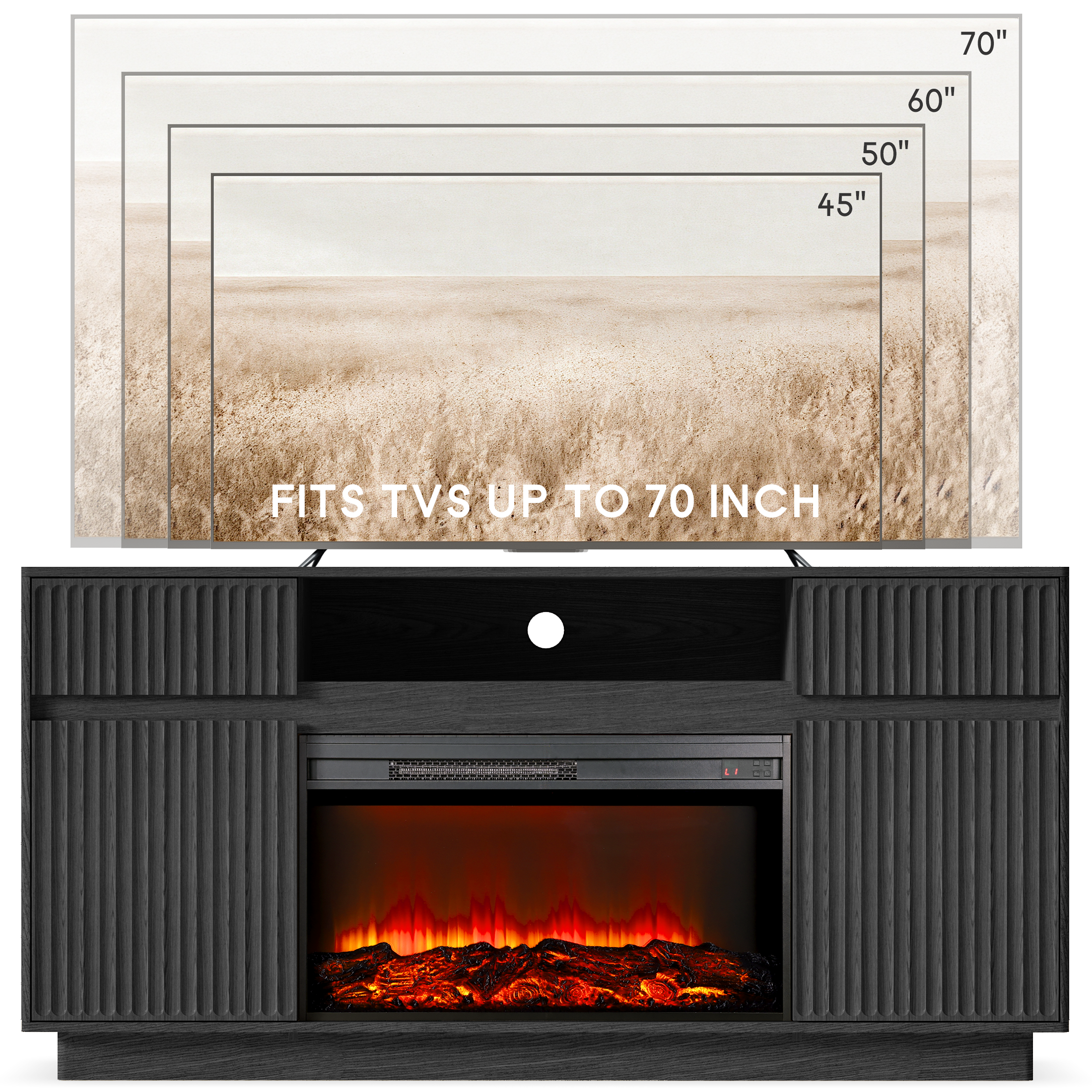 Fireplace TV Stand