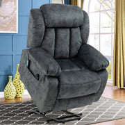 PAPROOS Recliner Chair, Electric Power Lift Recliner with Heat Therapy and Massage Function