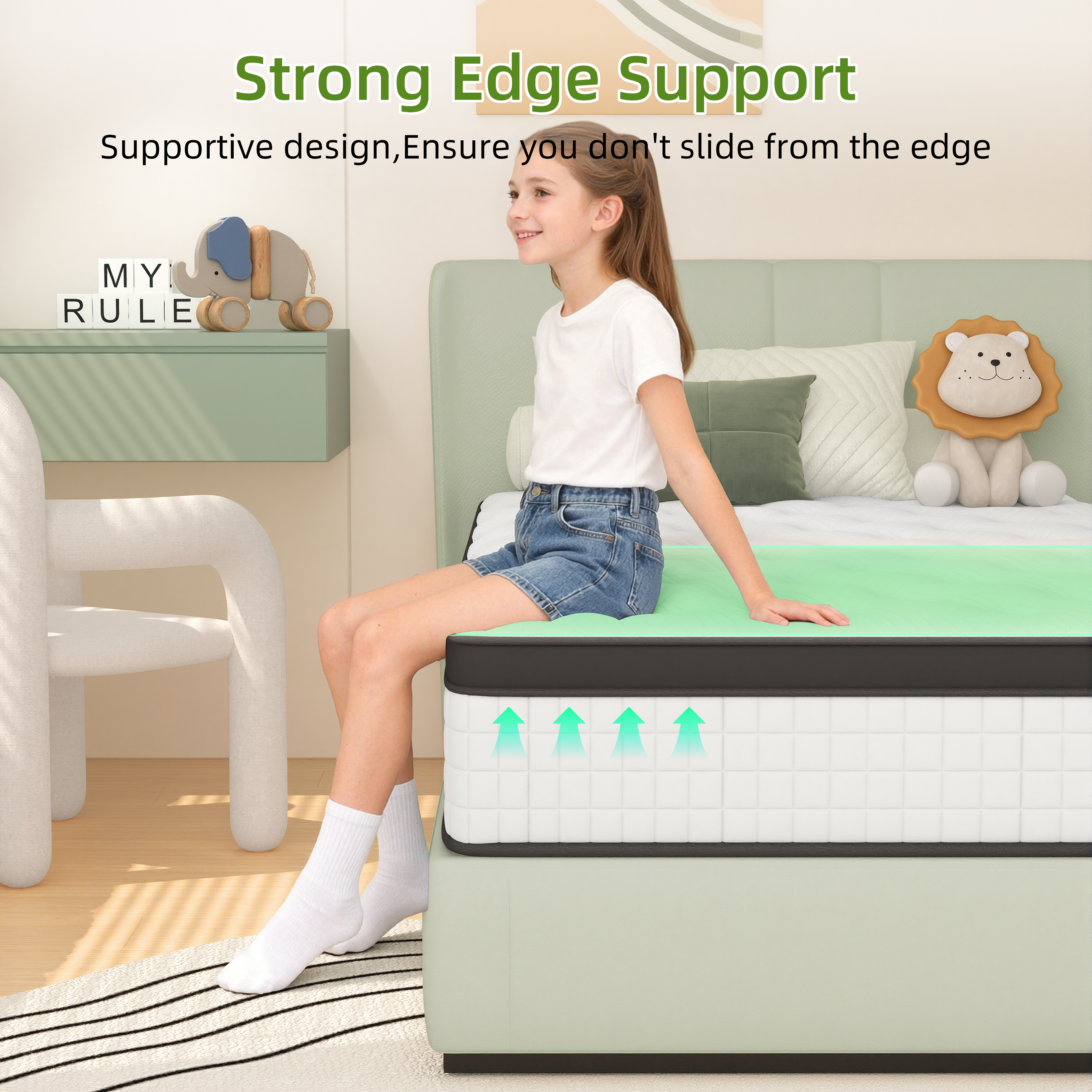 PAPROOS Twin Size Mattress