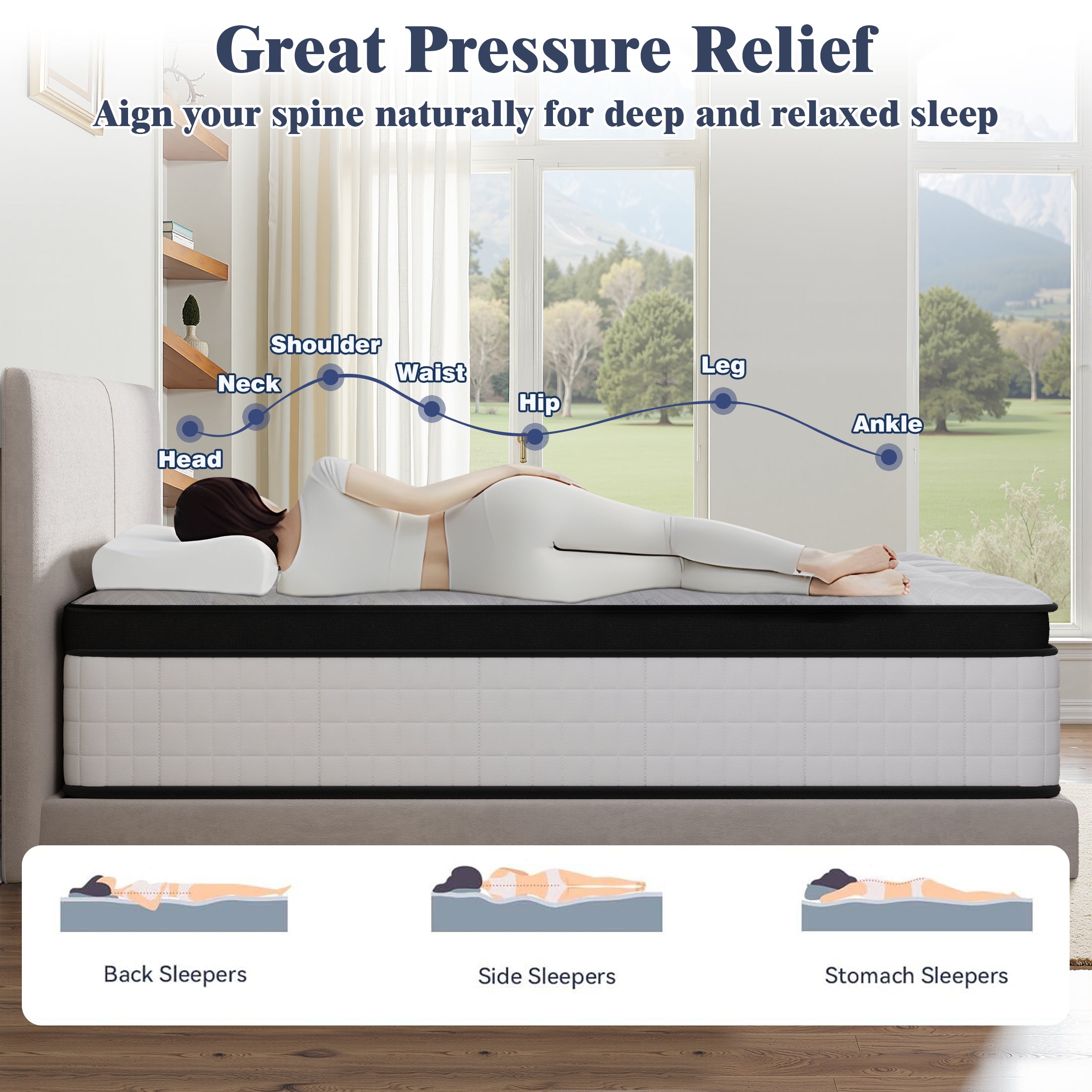 PAPROOS Twin Size Mattress