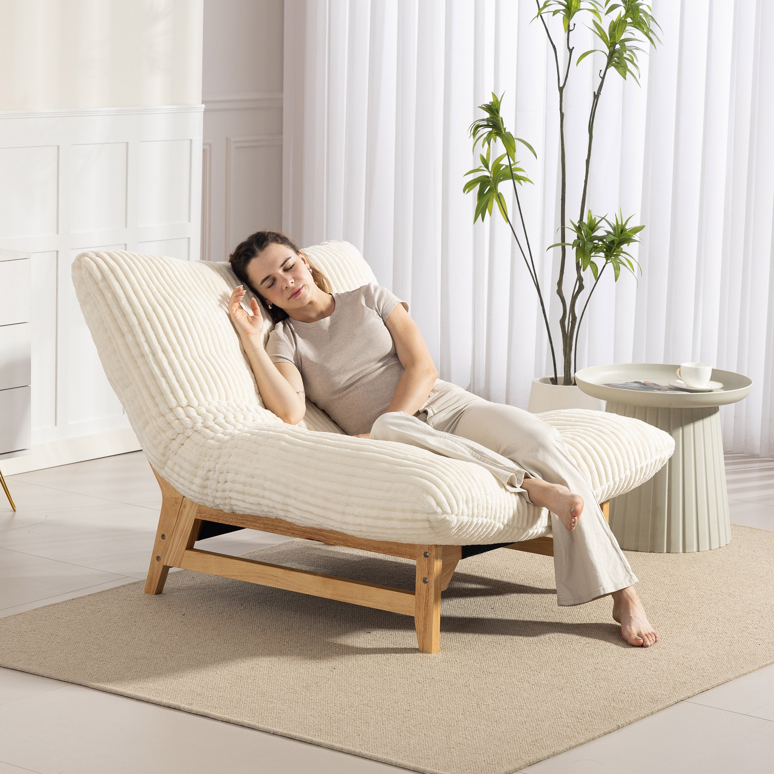 PAPROOS 43" Oversized Accent Chair