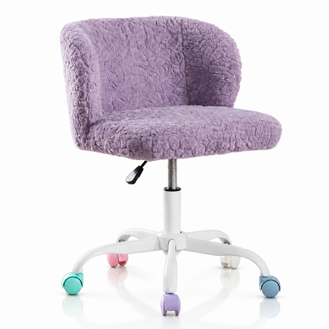 PAPROOS Vanity Chair with Wheels