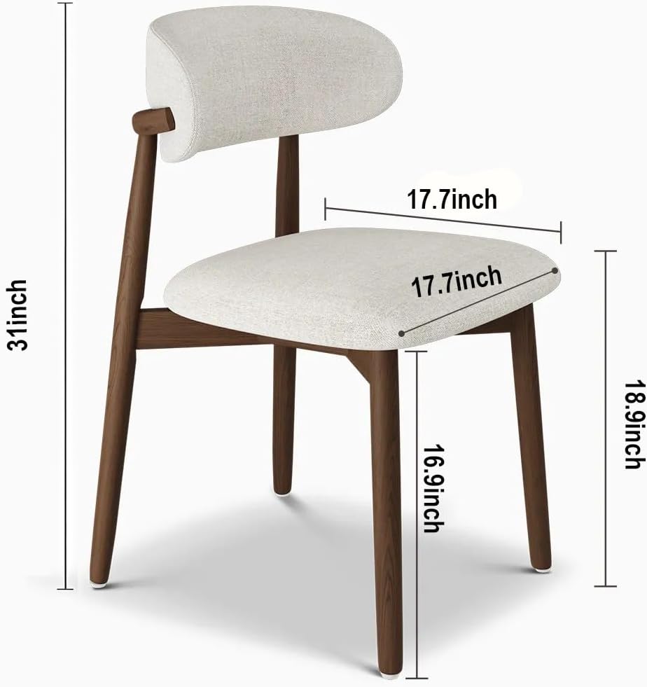 PAPROOS Dining Chairs Set of 2
