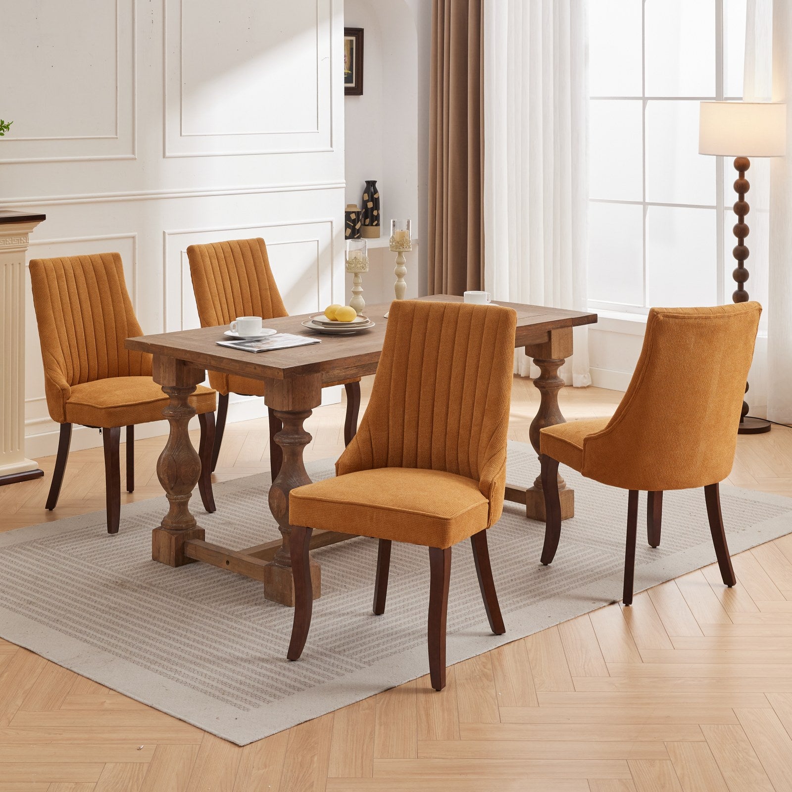 PAPROOS Dining Chairs Set of 4