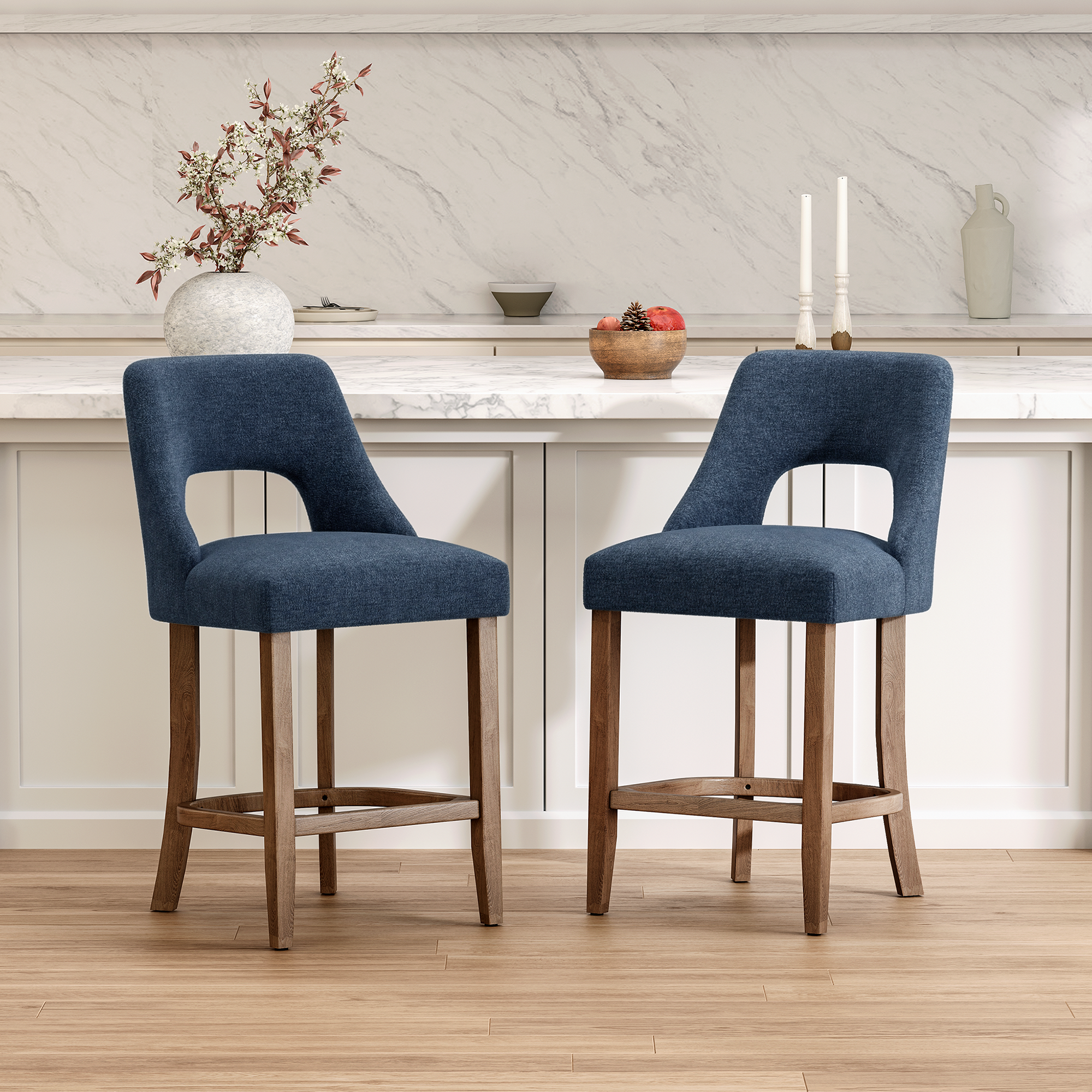 PAPROOS Bar Stools Set of 2