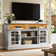 PAPROOS TV Stand with Storage for 65in TVs