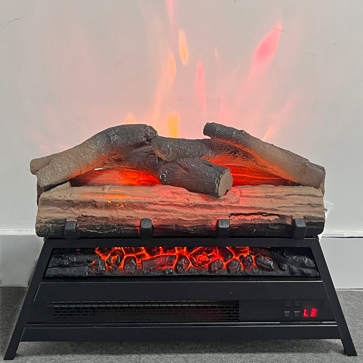 PAPROOS Electric Fireplace Log Set