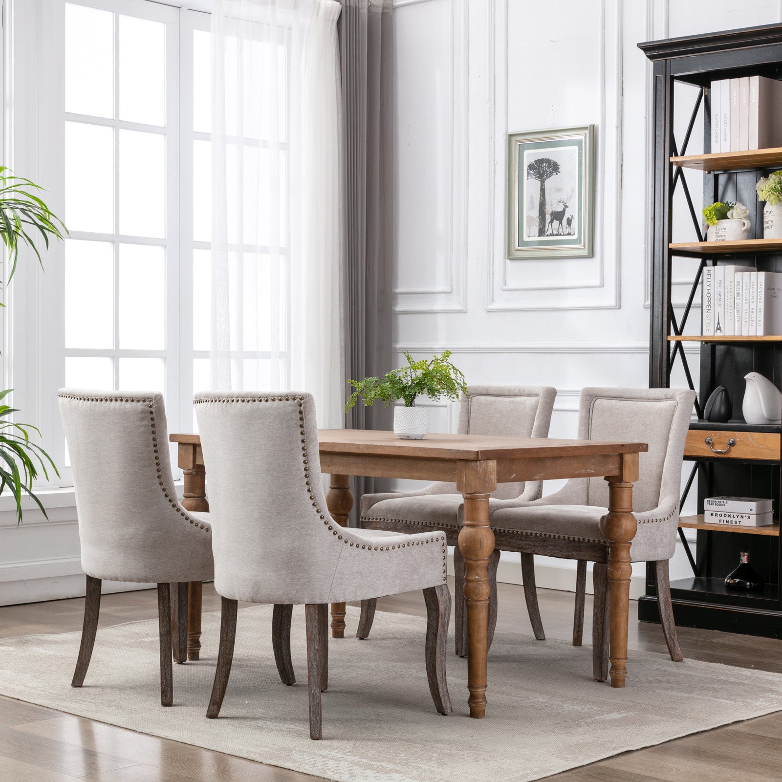 PAPROOS Dining chairs Set of 4