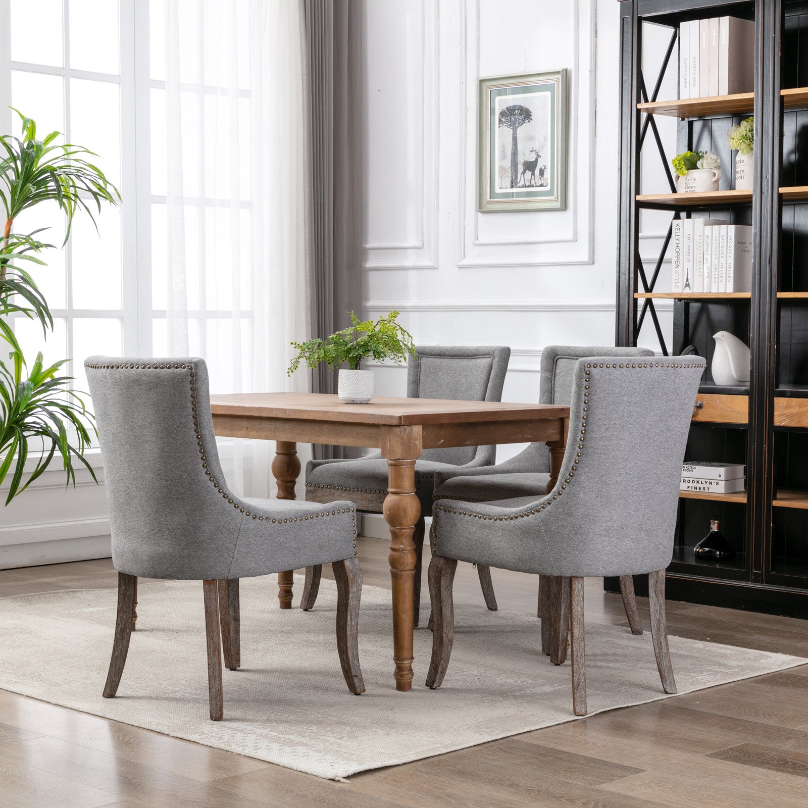 PAPROOS Dining chairs Set of 4