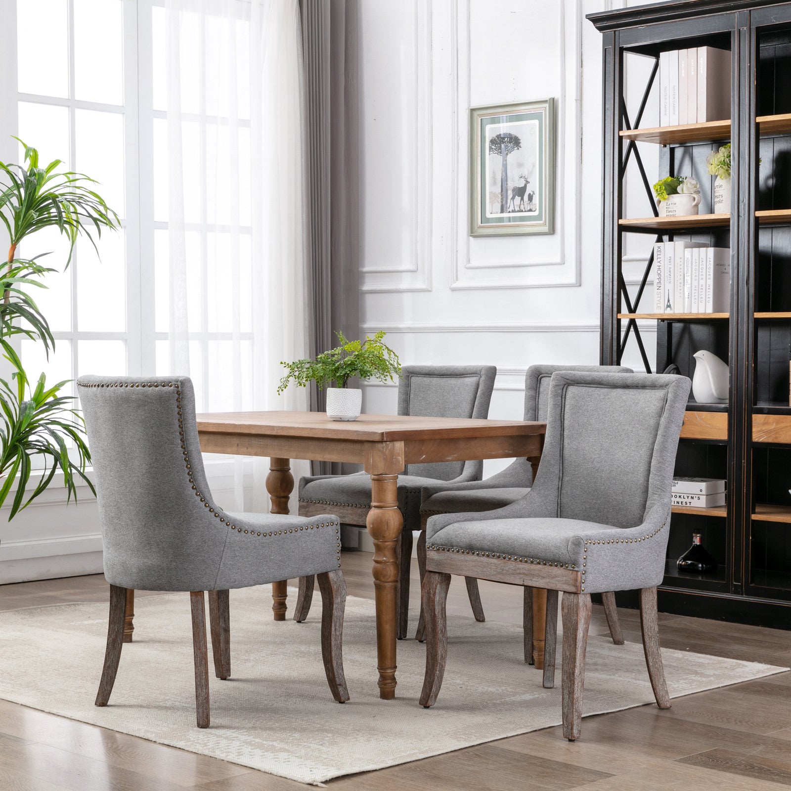 PAPROOS Dining chairs Set of 4