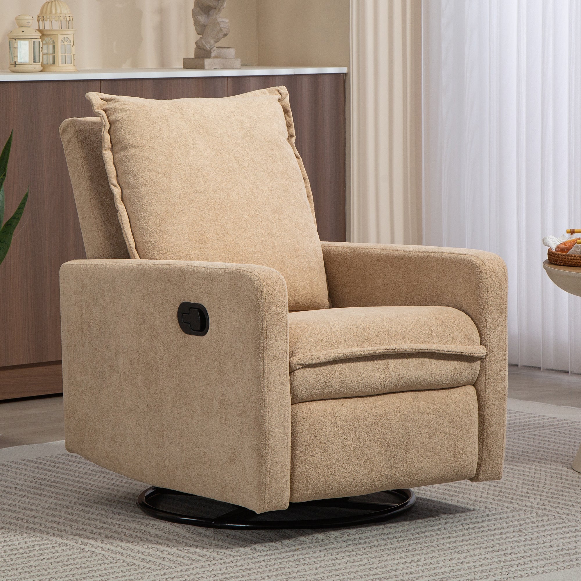 PAPROOS 360 Swivel Rocker Recliner