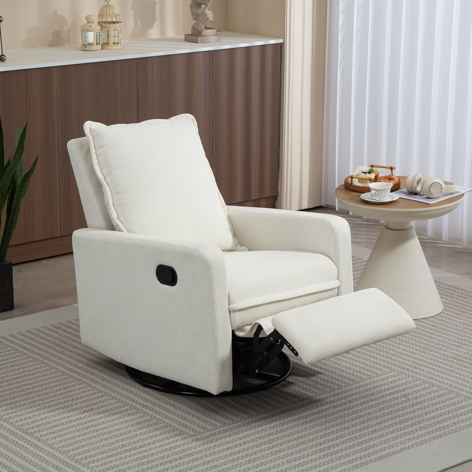 PAPROOS 360 Swivel Rocker Recliner