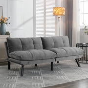 PAPROOS Convertible Sofa Bed, Folding Futon Sofa Bed, Upholstered Sofa Bed Couch, Loveseat Sleeper Sofa for Small Space, Apartment, Living Room
