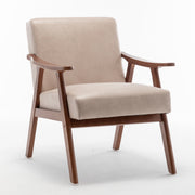 PAPROOS Accent Chair with Thick Backrest