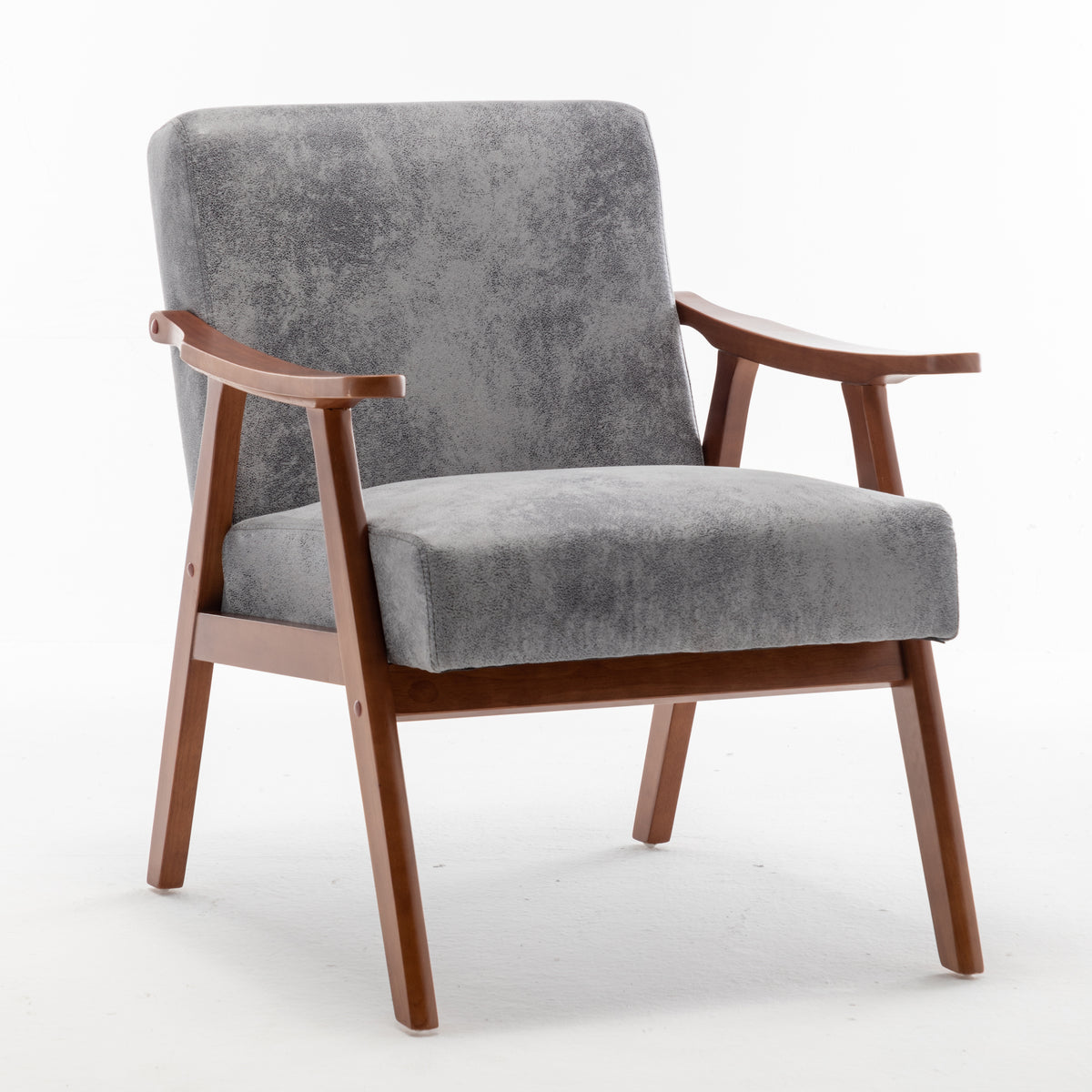 PAPROOS Accent Chair with Thick Backrest