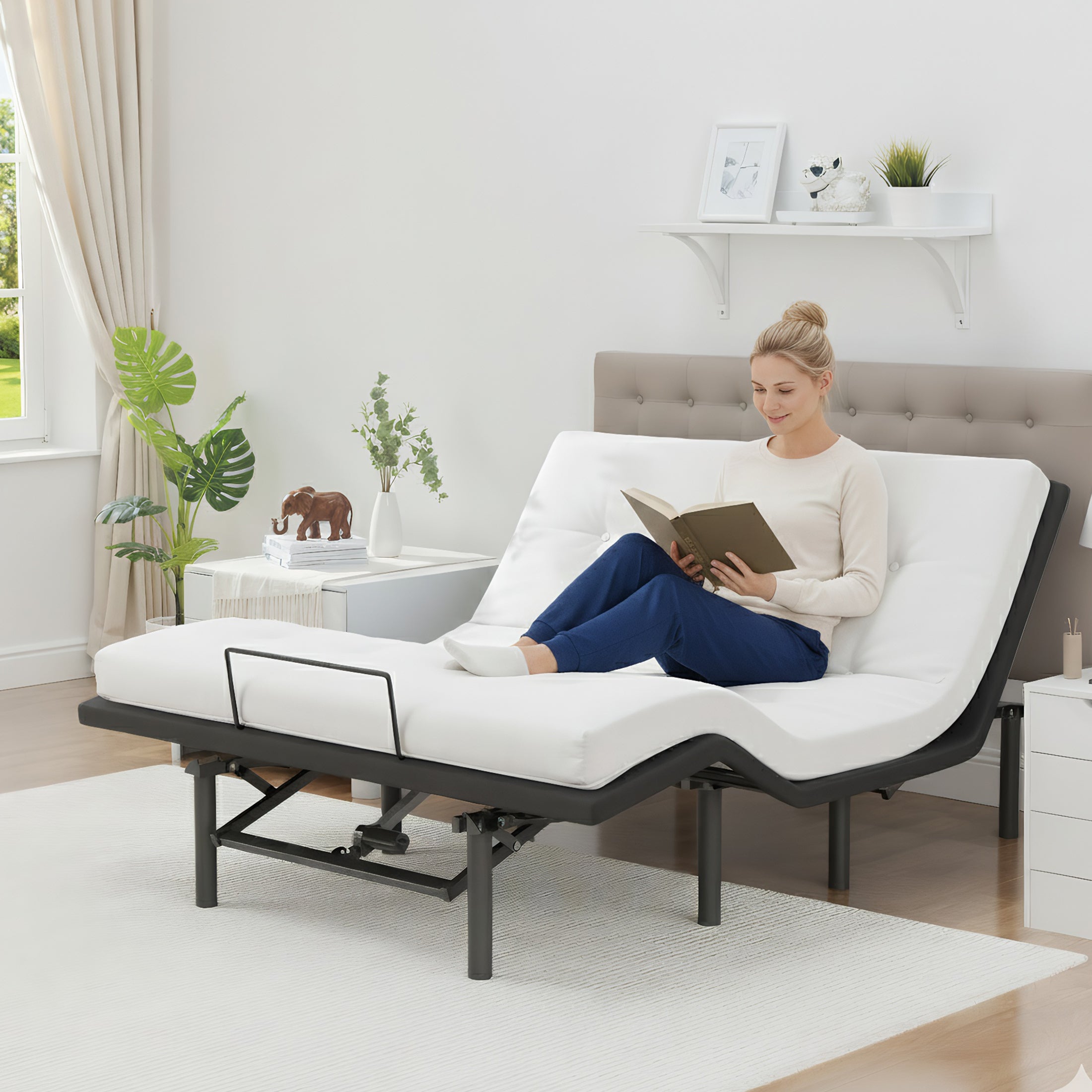 Paproos Power Adjustable Bed Frame Queen