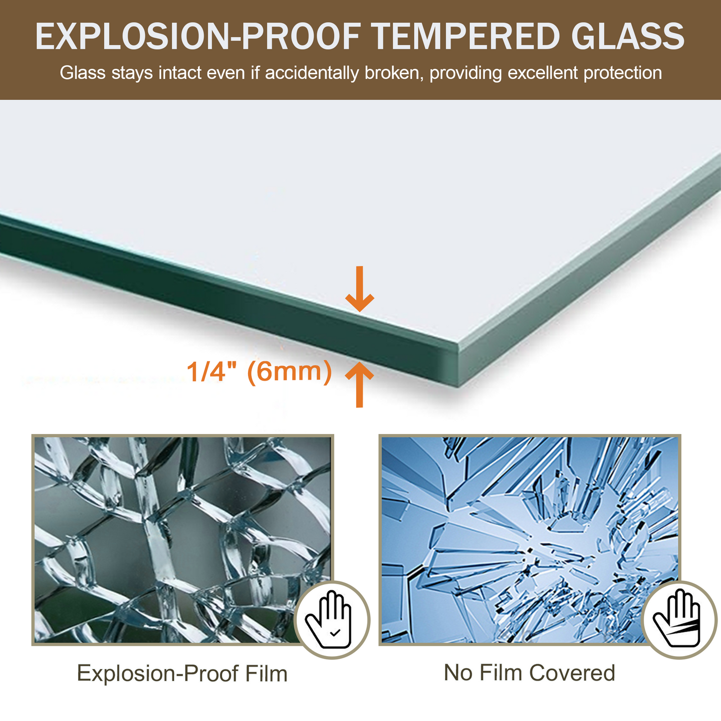 PAPROOS 50-60” W x 72” H Semi-Frameless Double Sliding Shower Door, Bypass Bathtub Shower, 1/4” (6mm) ANSI Tempered Glass with Anti-Leak Seal, Tub Shower Doors for Walk-in Shower, Matte Black Finish