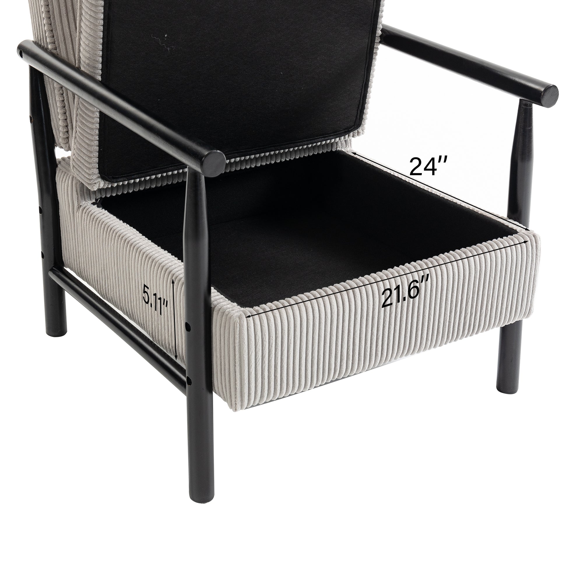 PAPROOS Accent Chair with Storage