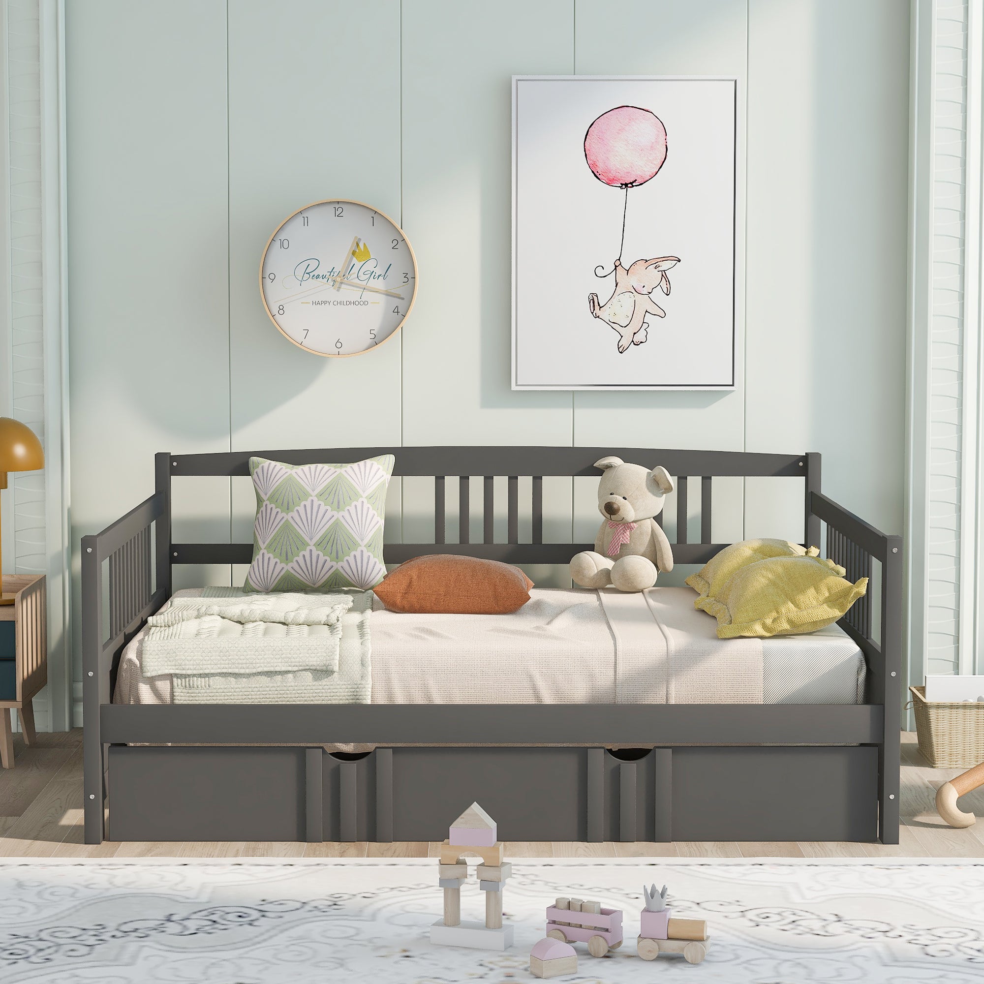 PAPROOS Wood Daybed
