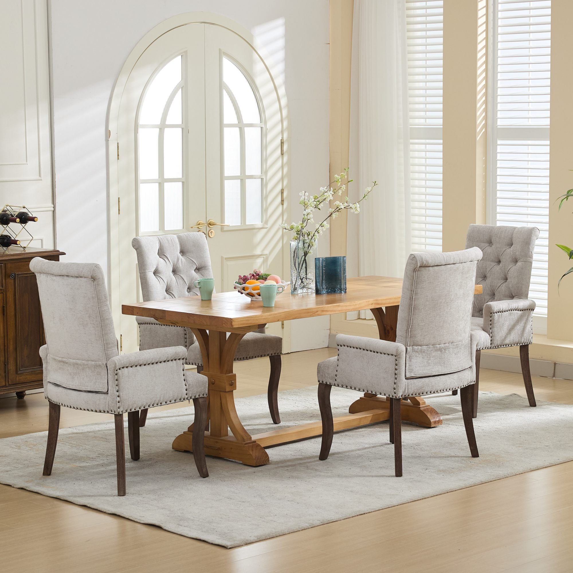 PAPROOS Upholstered Dining Chairs