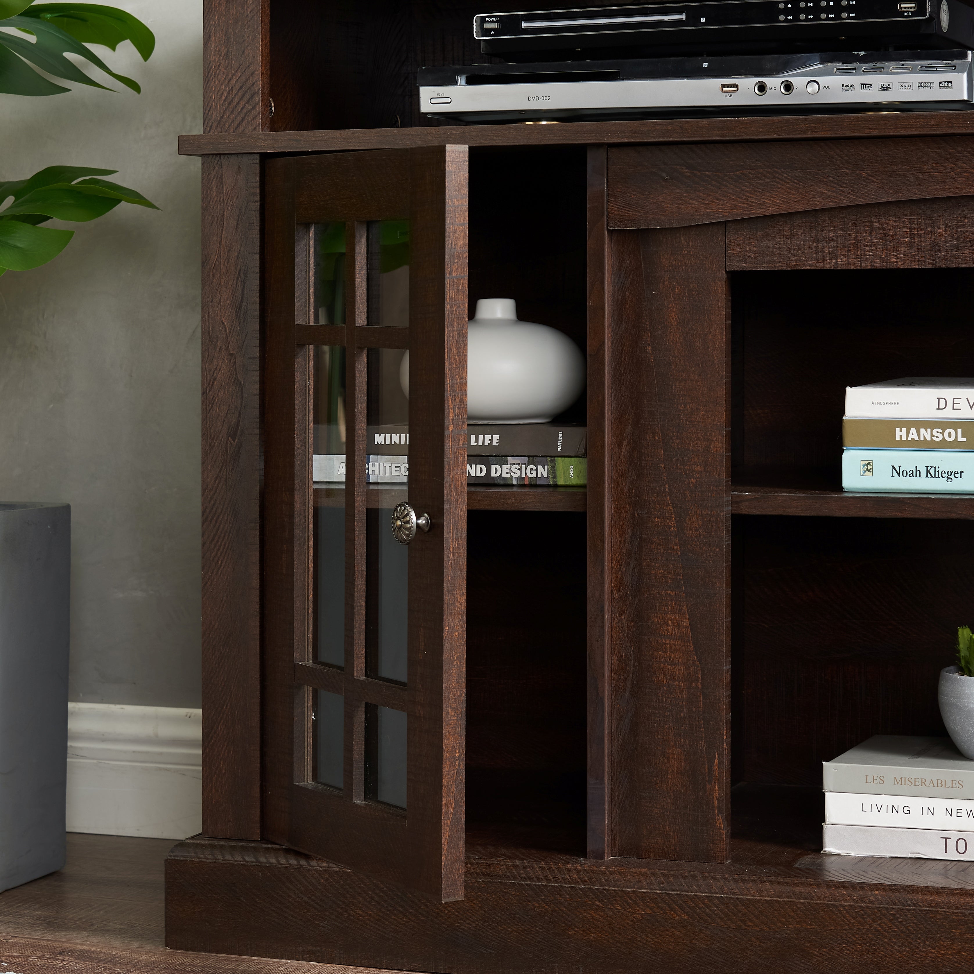 PAPROOS TV Stand for 65 Inch TV