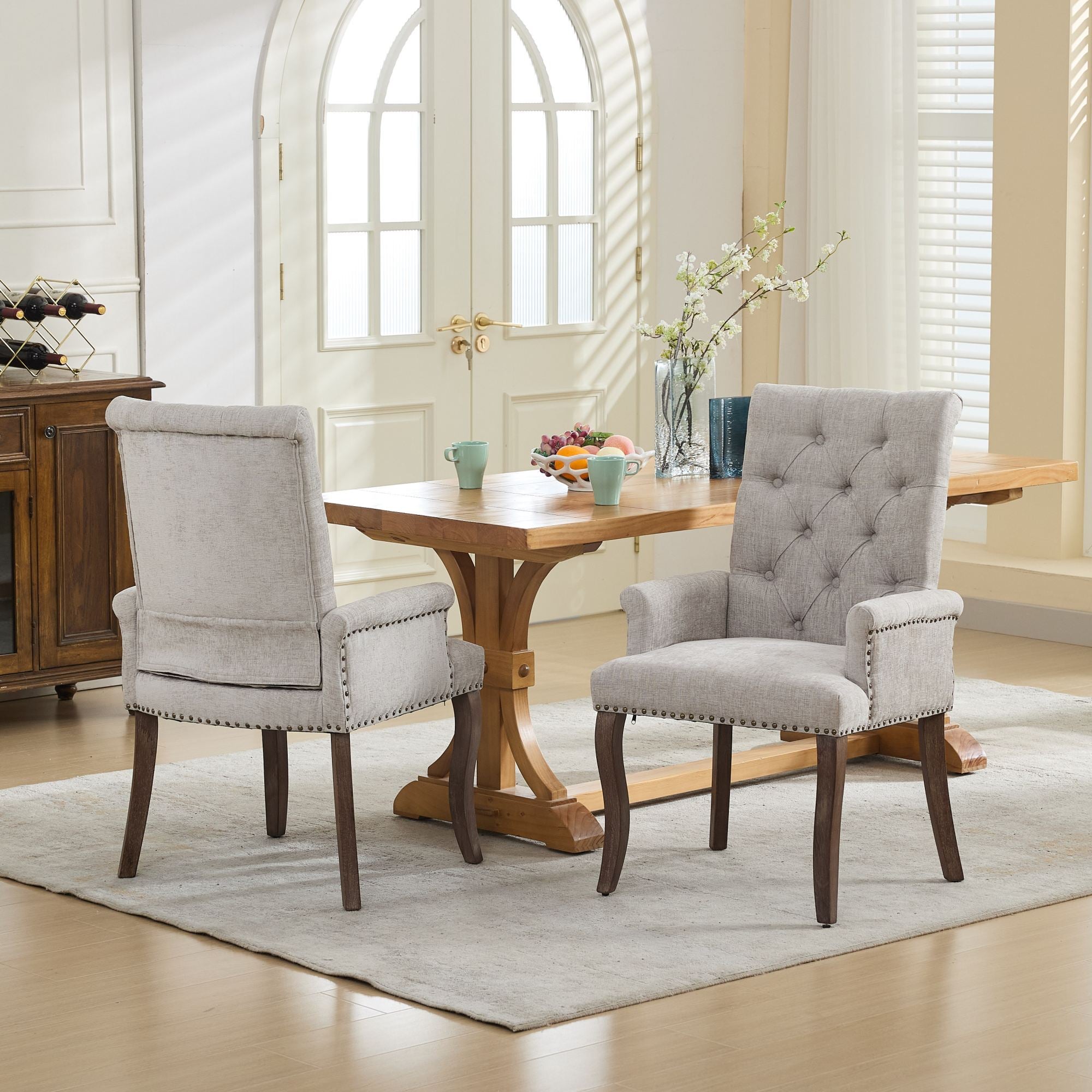 PAPROOS Upholstered Dining Chairs