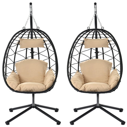 PAPROOS 2 Piece Egg Chair