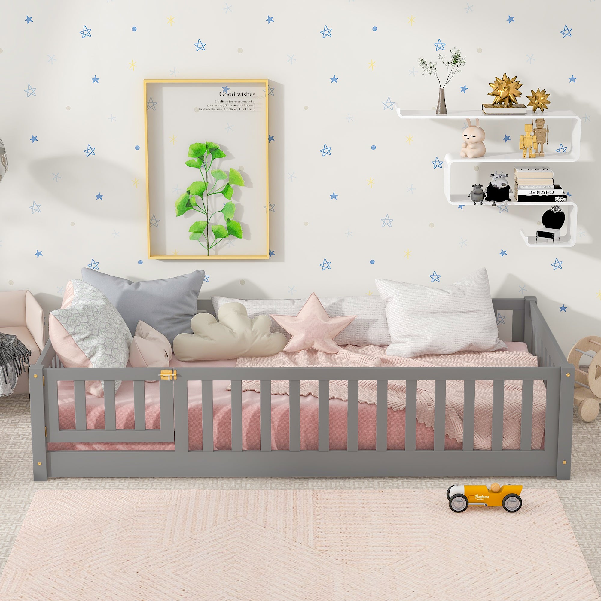 Paproos Full Bed Frame for Kids