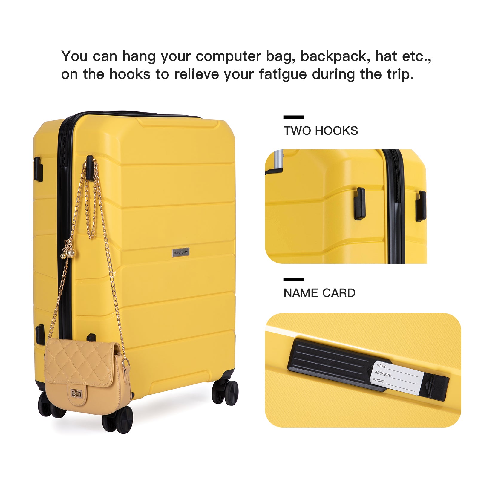 Paproos 3 PCS Luggage Set, LJC