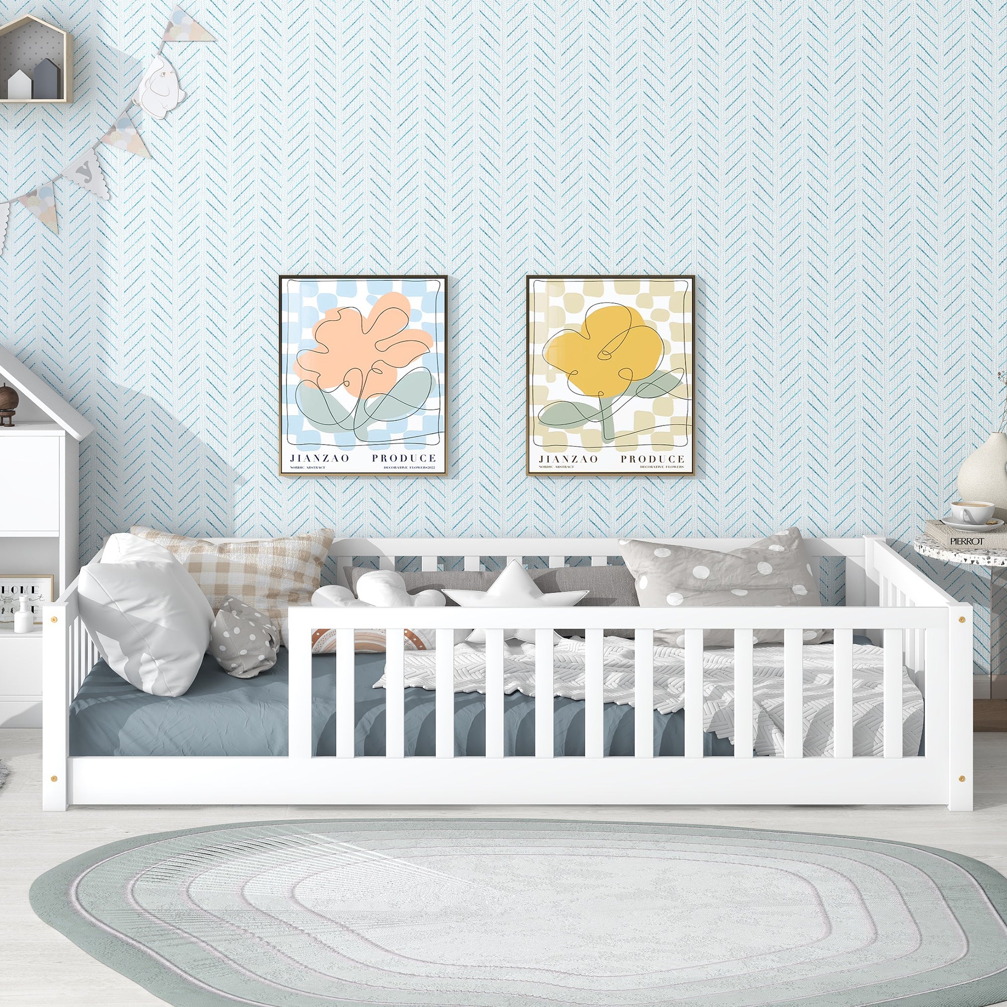 Paproos Full Bed Frame for Kids
