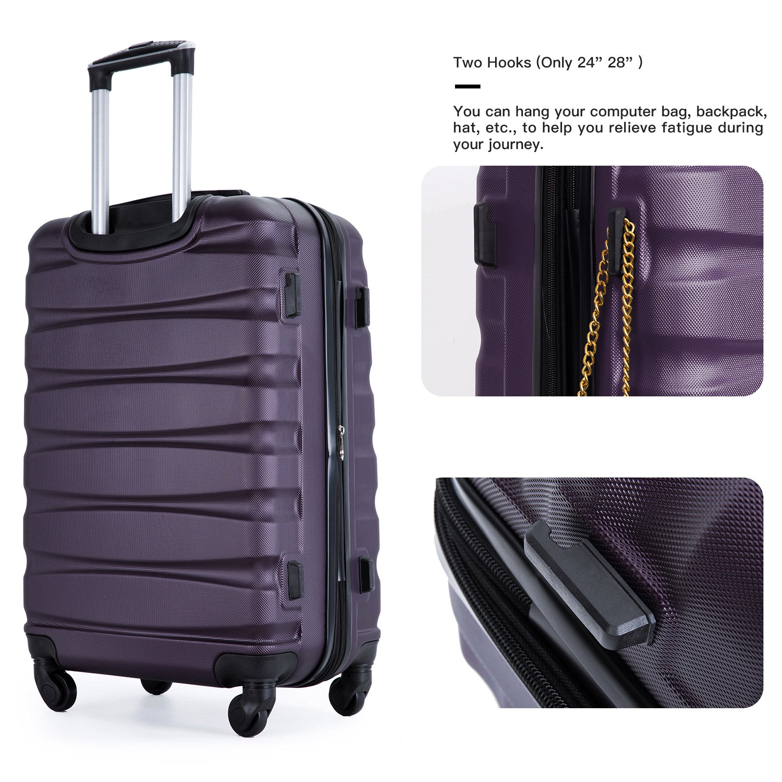 Paproos 3 PCS Luggage Set, LJC