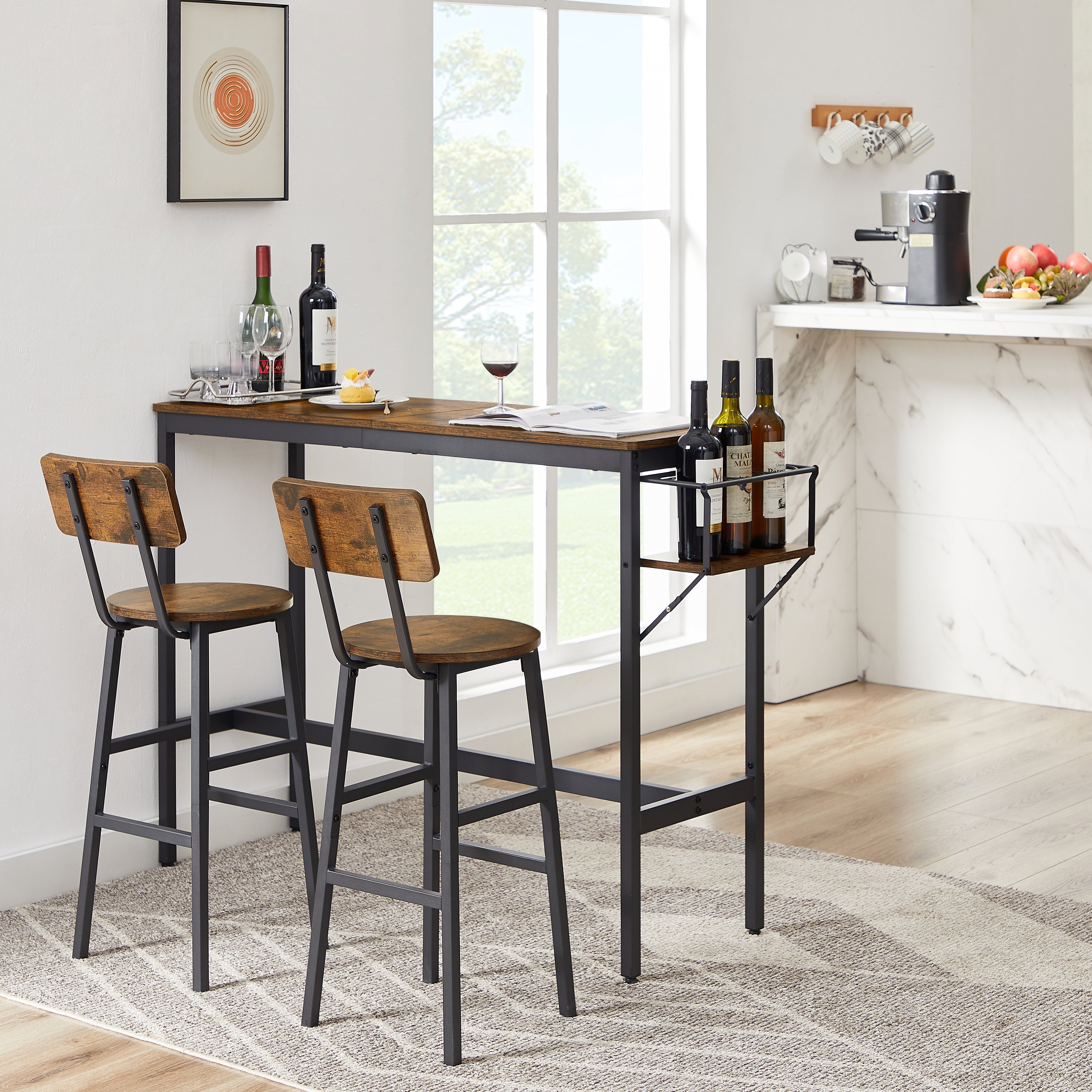 paproos Bar Table Set of 3