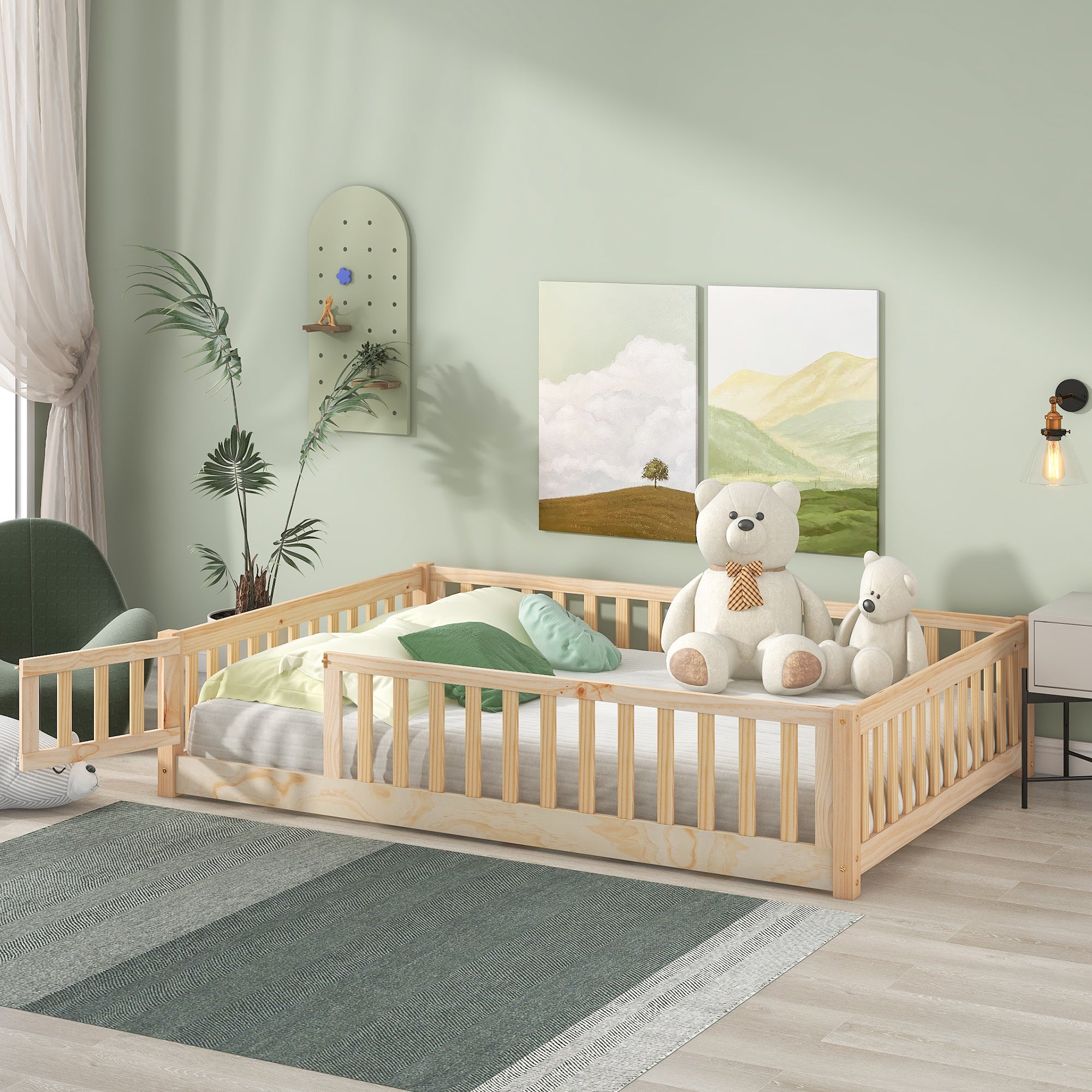 Paproos Full Bed Frame for Kids