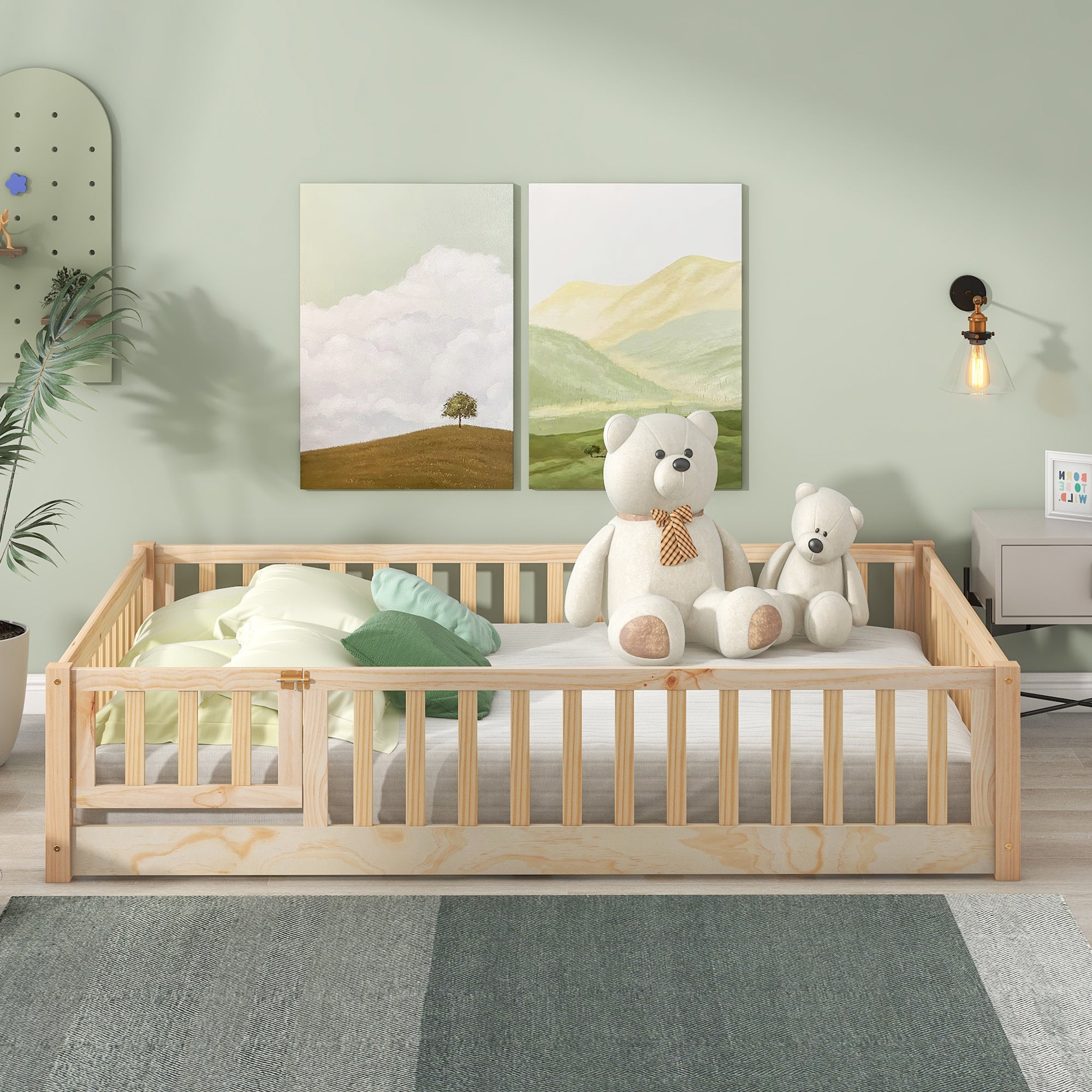 Paproos Full Bed Frame for Kids
