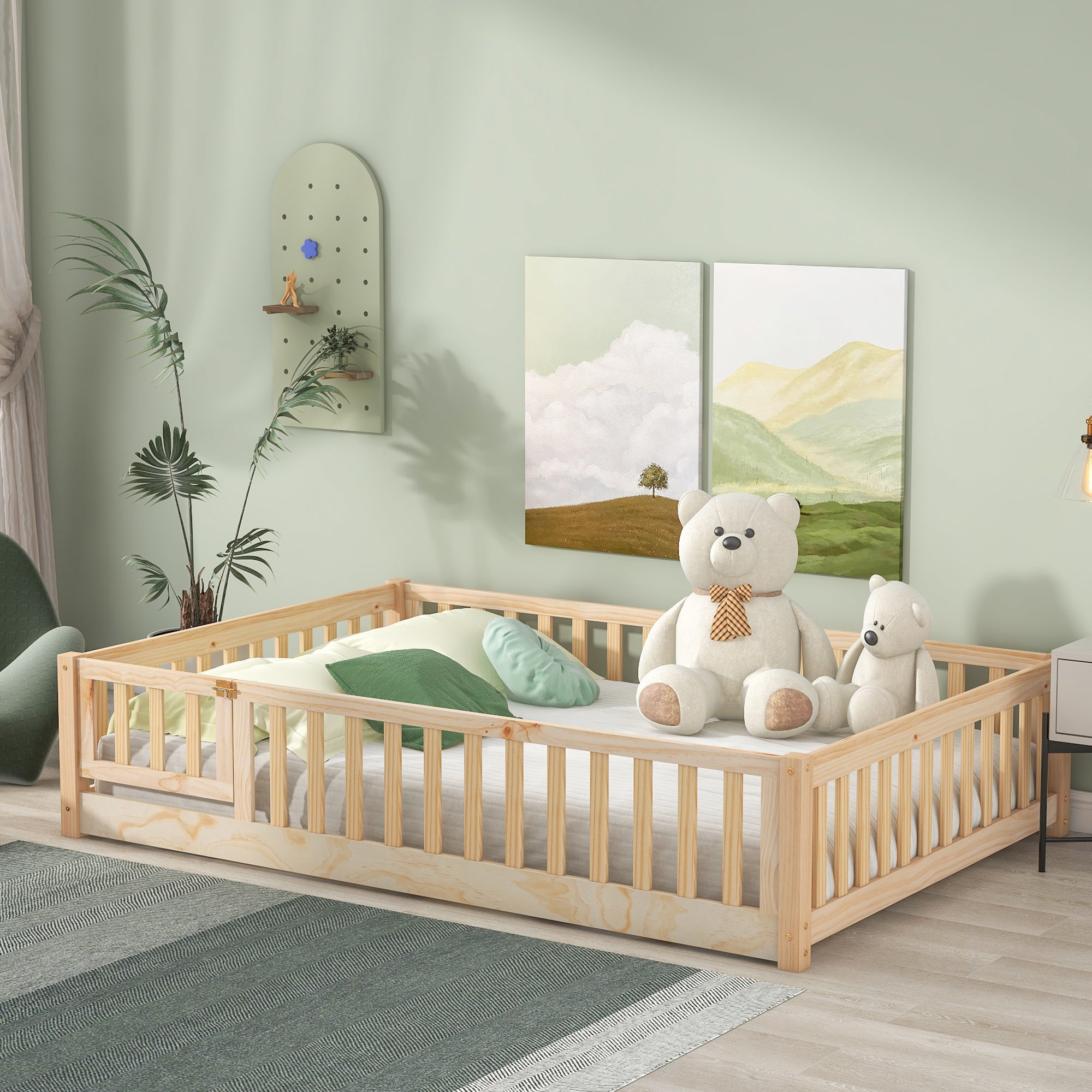 Paproos Full Bed Frame for Kids