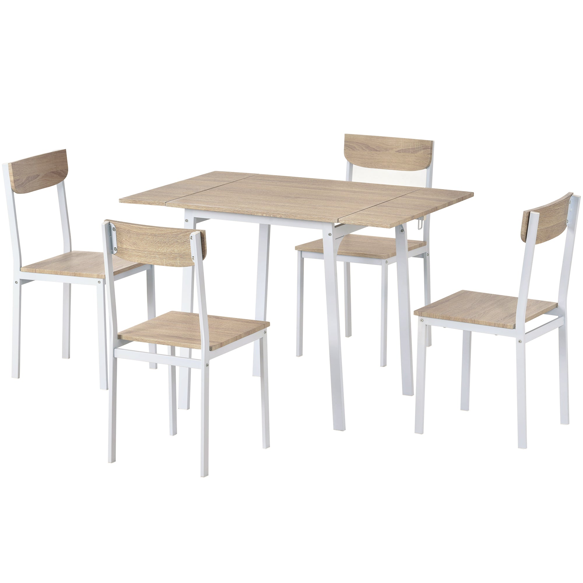 Paproos 5 Piece Dining Table Set, LJC