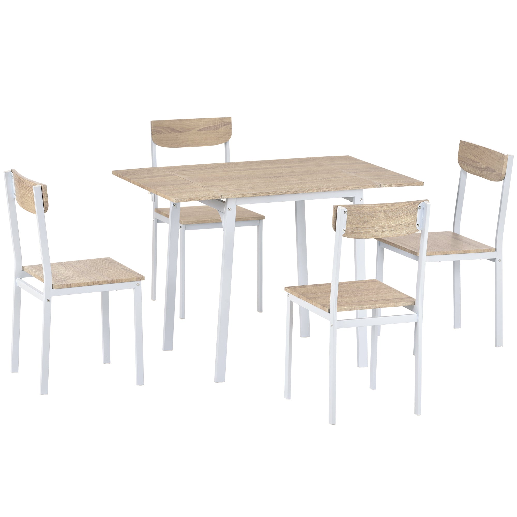 Paproos 5 Piece Dining Table Set, LJC