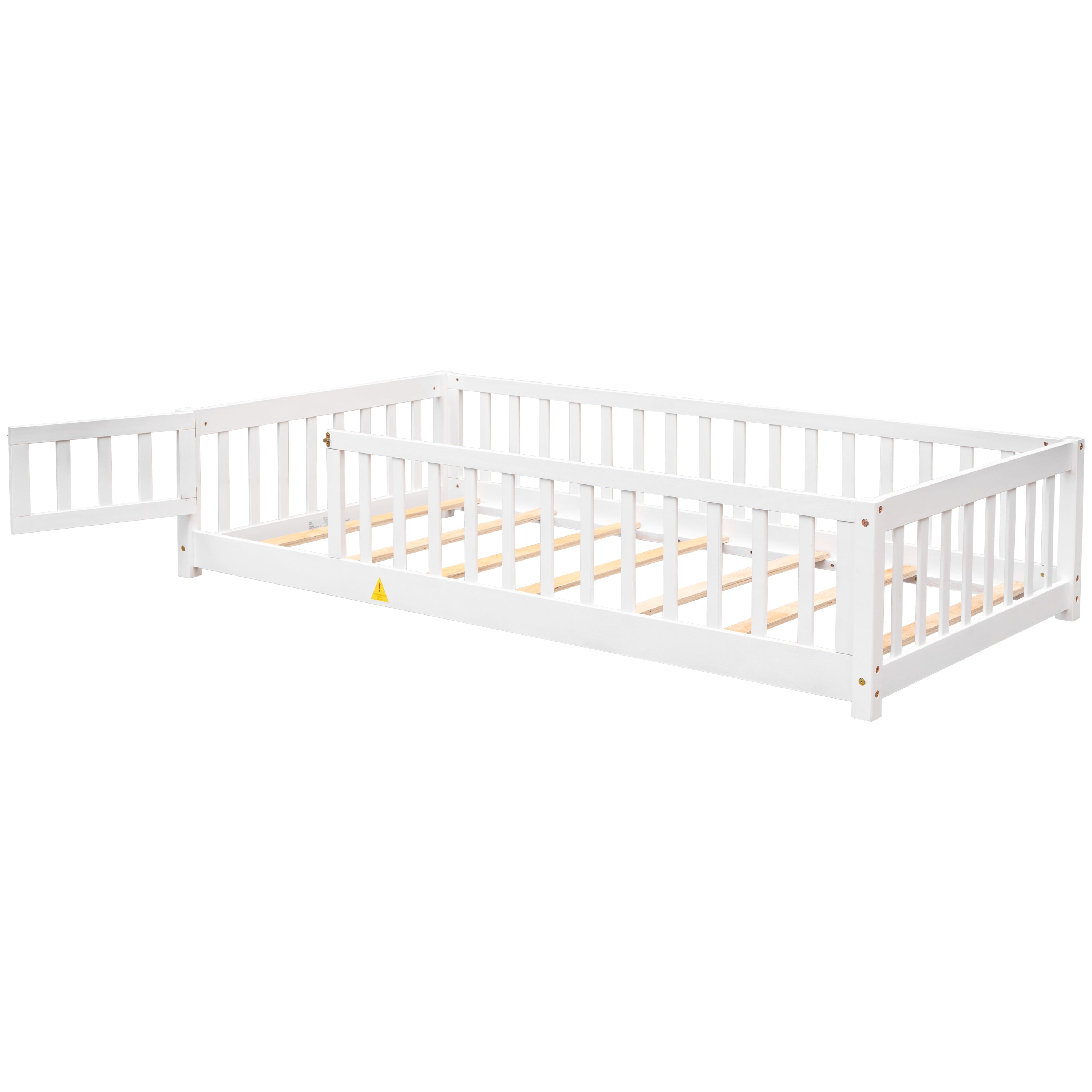 PAPROOS Wood Montessor Floor Bed