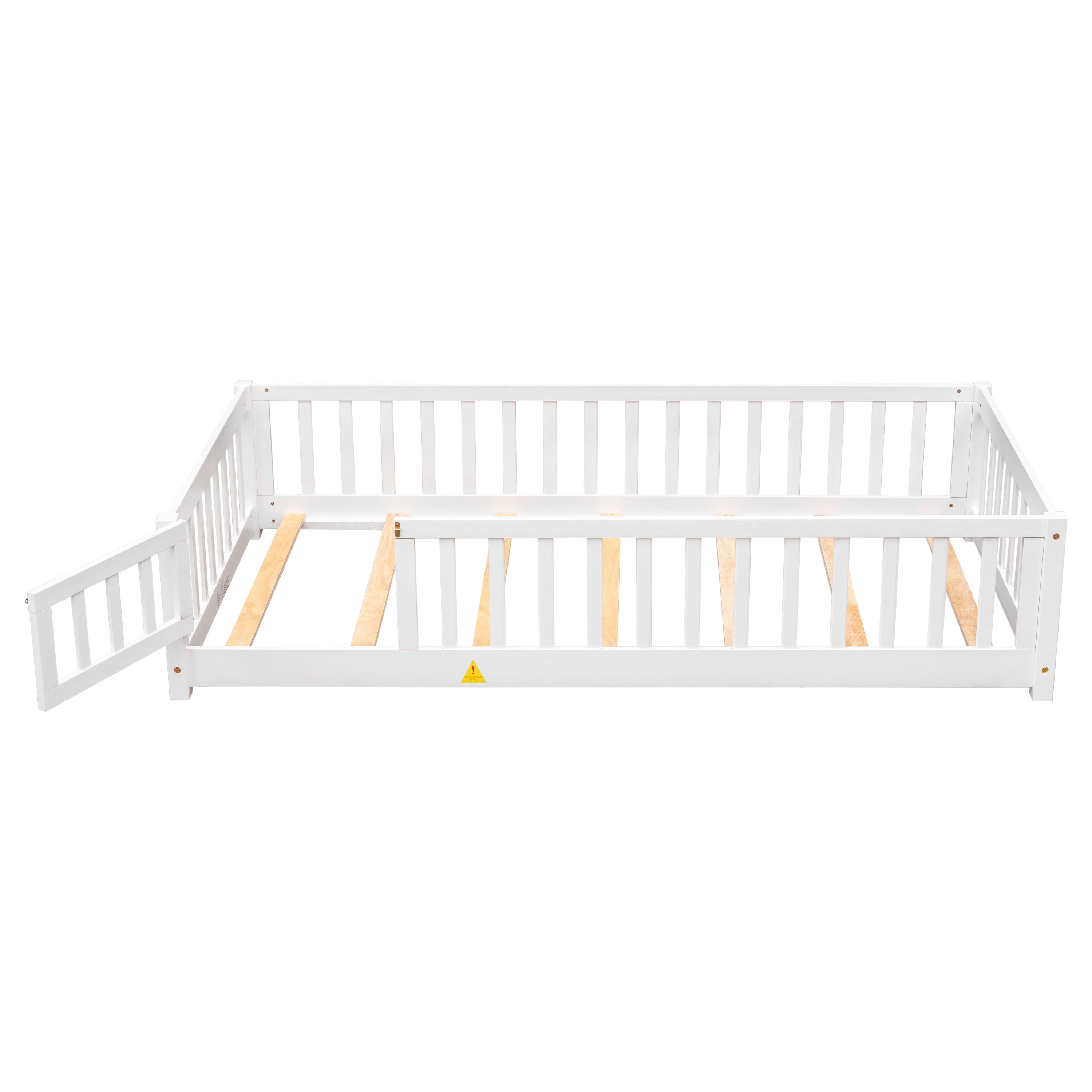 PAPROOS Wood Montessor Floor Bed