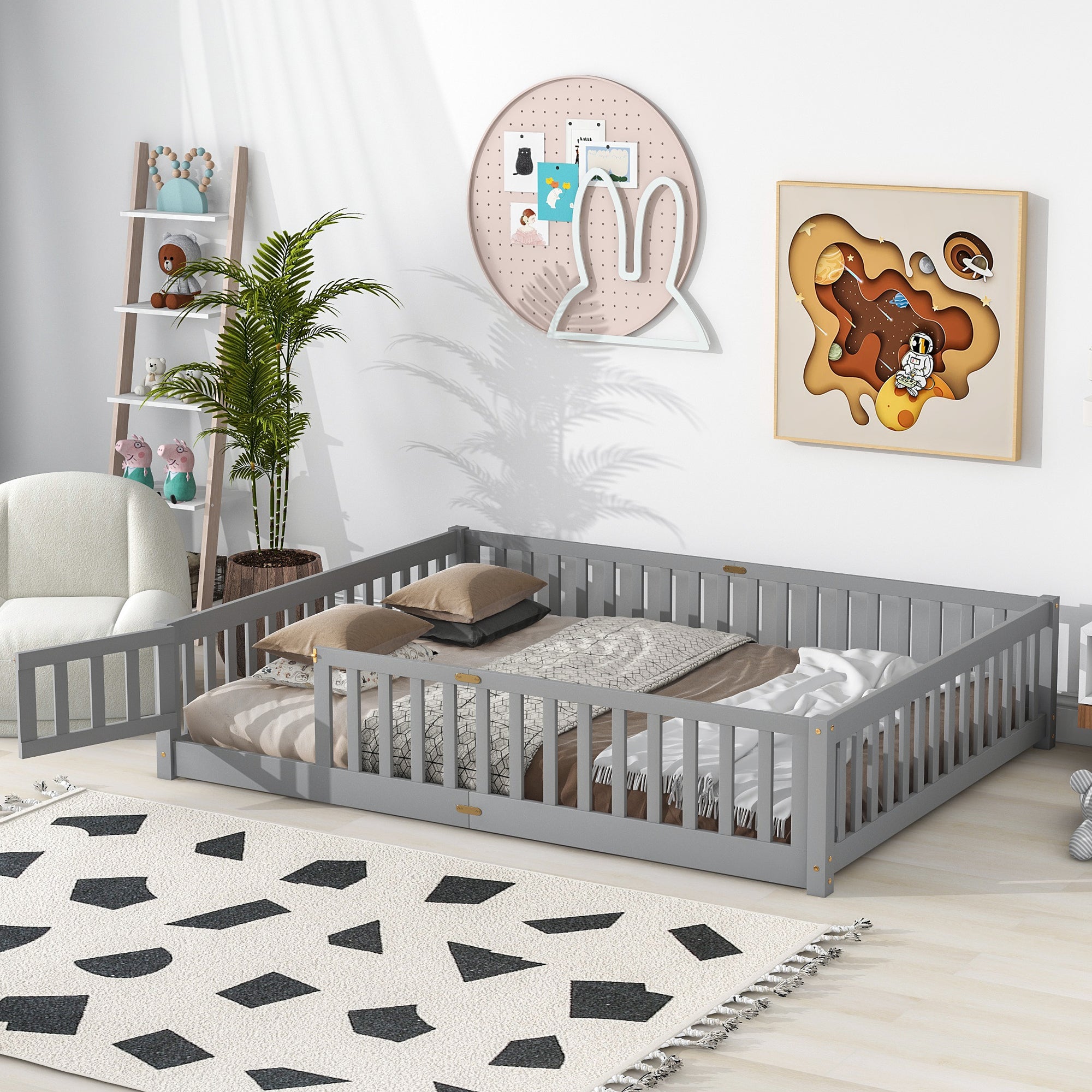 Paproos Full Bed Frame for Kids