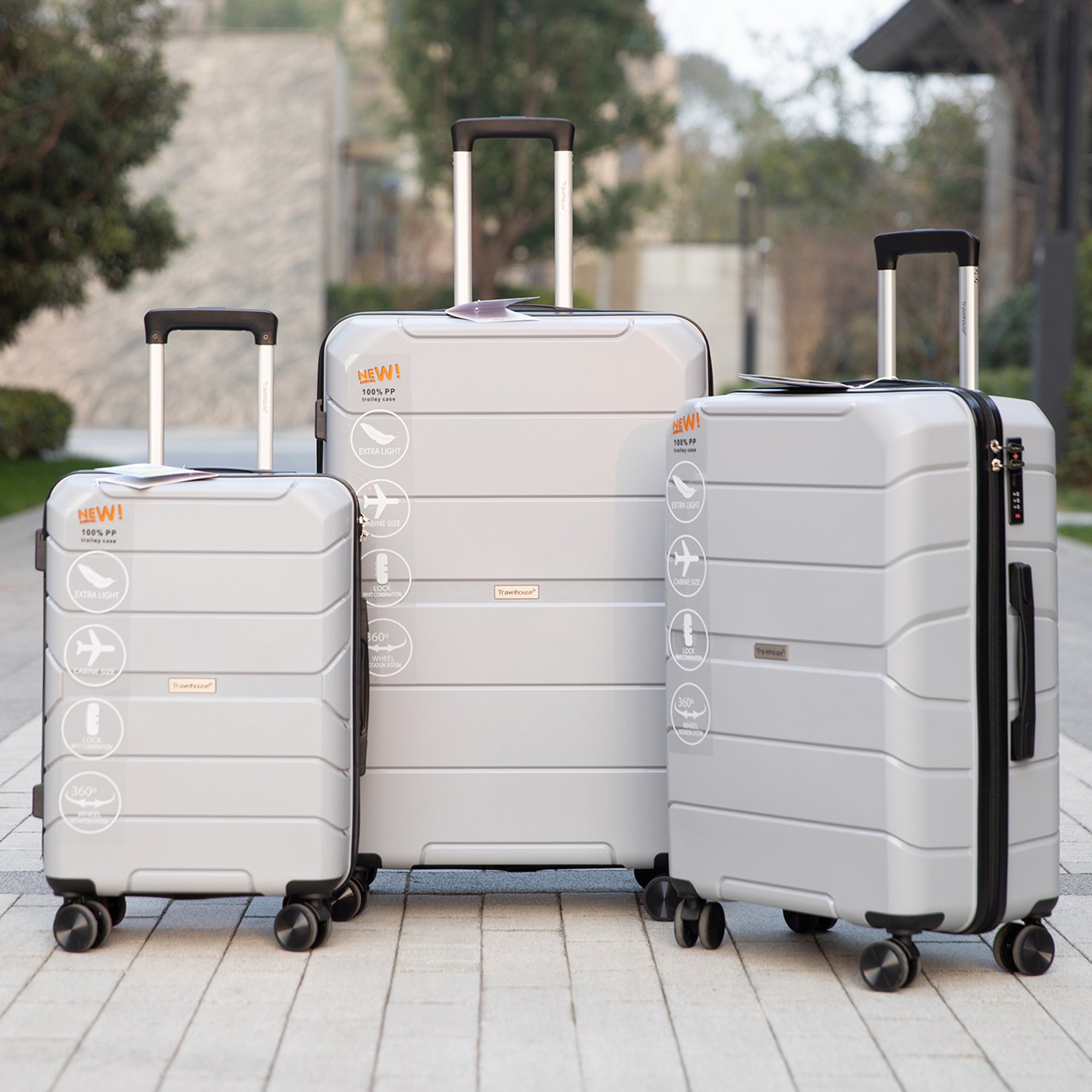 Paproos 3 PCS Luggage Set, LJC