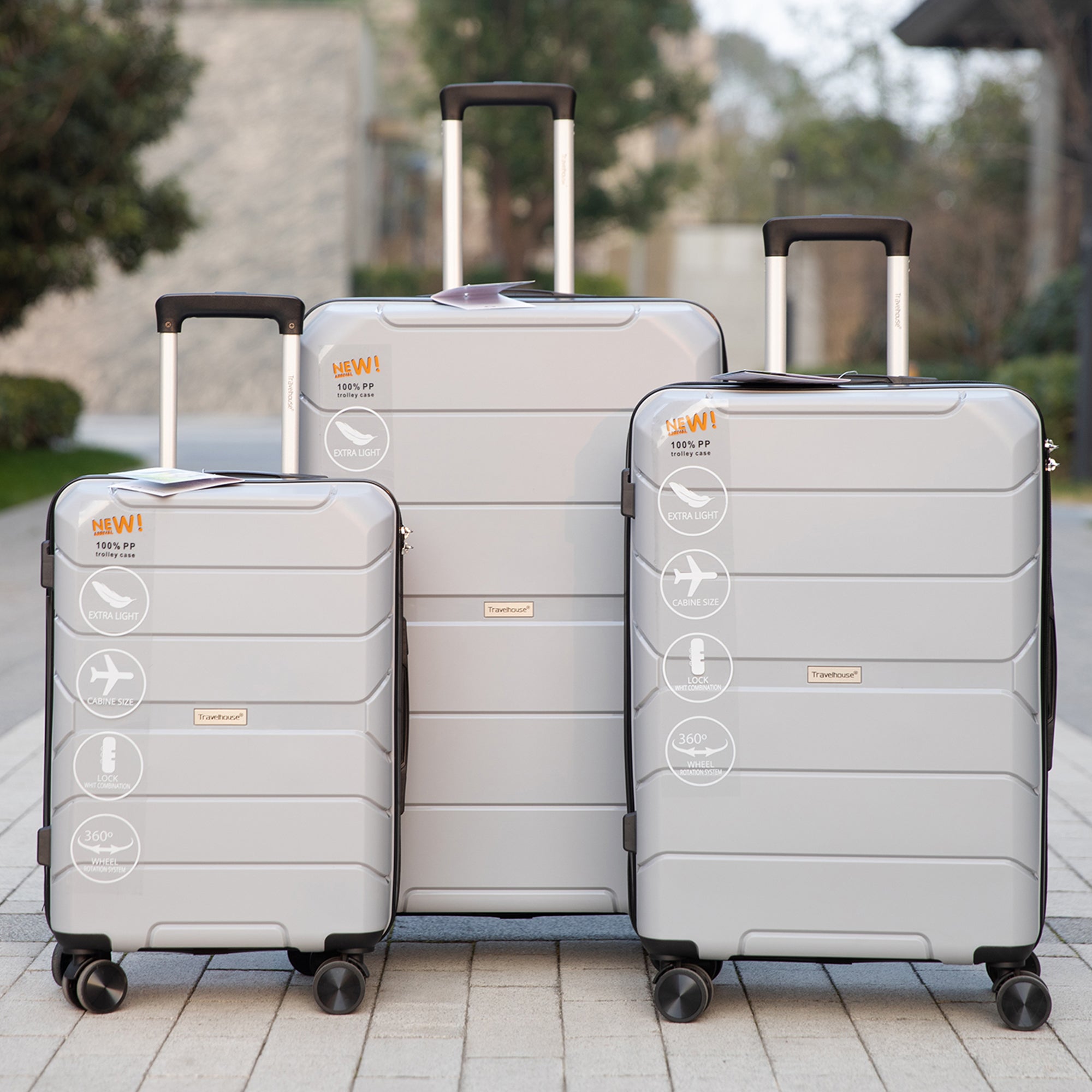 Paproos 3 PCS Luggage Set, LJC