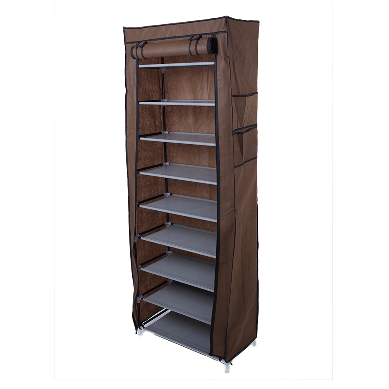 paproos Shoe Rack, 10 Tier Tall Shoe Rack