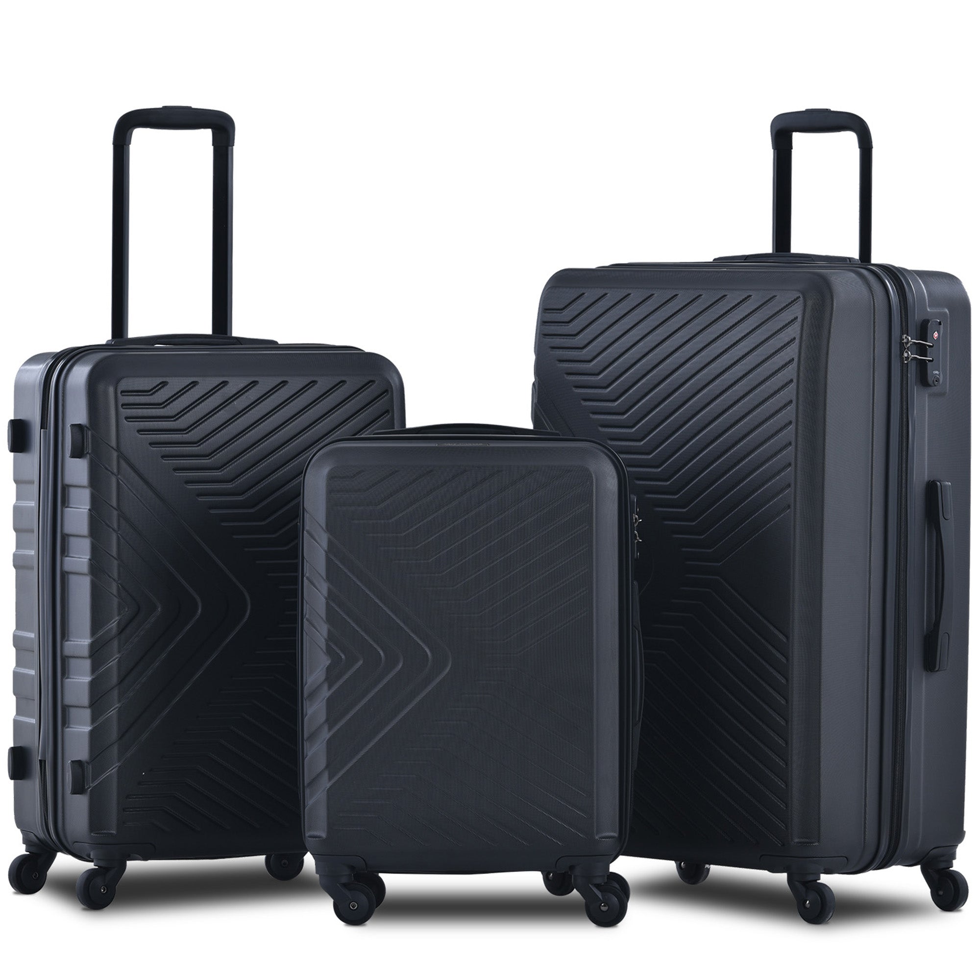Paproos Travel Luggage Set of 3, LJC