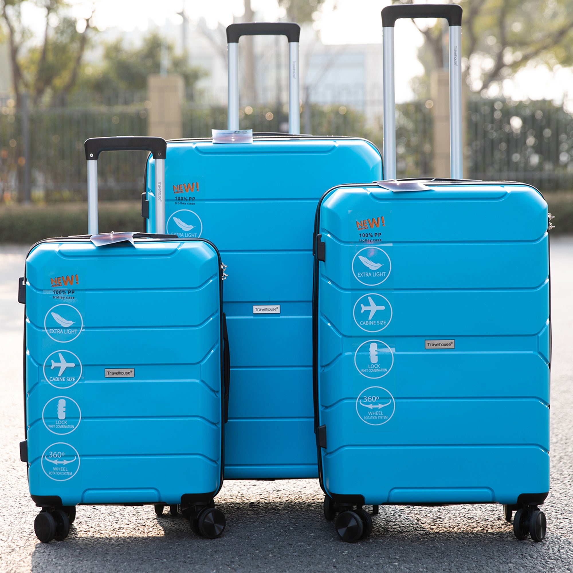Paproos 3 PCS Luggage Set, LJC